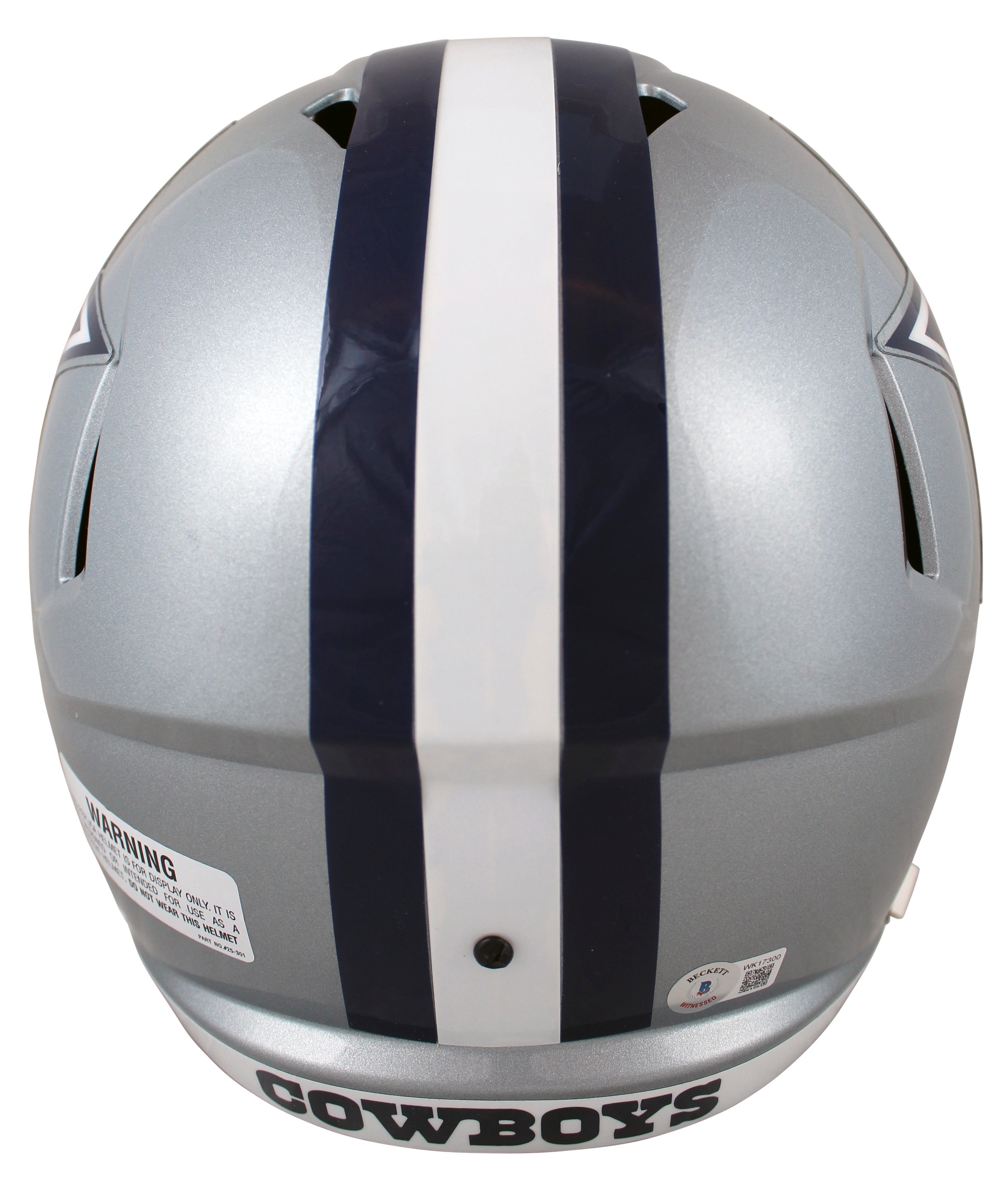 Cowboys Drew Pearson "HOF 21" Signed Full Size Speed Rep Helmet BAS Witnessed