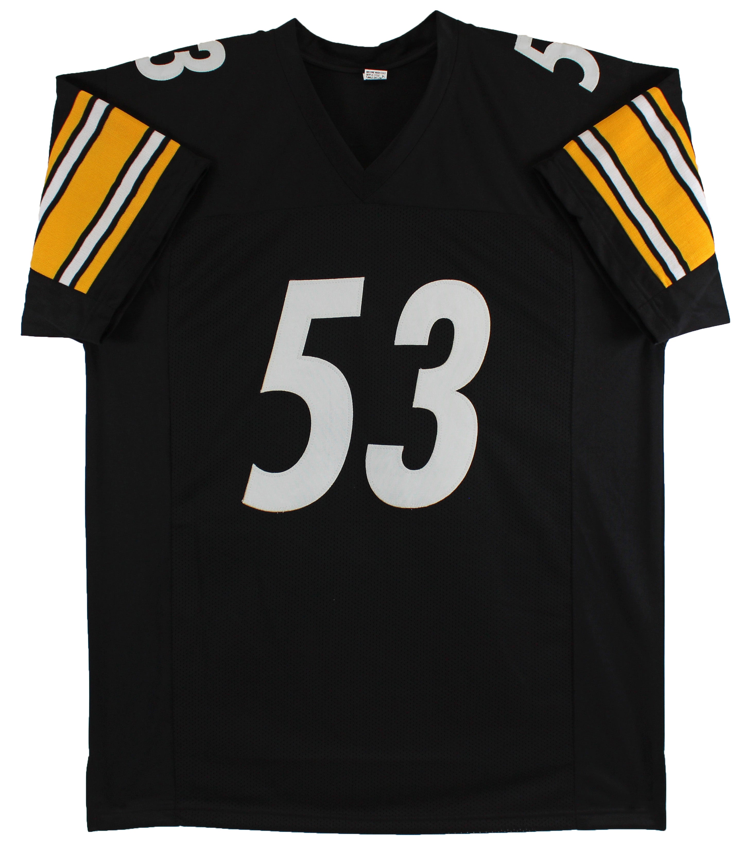 Maurkice Pouncey Authentic Signed Black Pro Style Jersey Autographed JSA Witness
