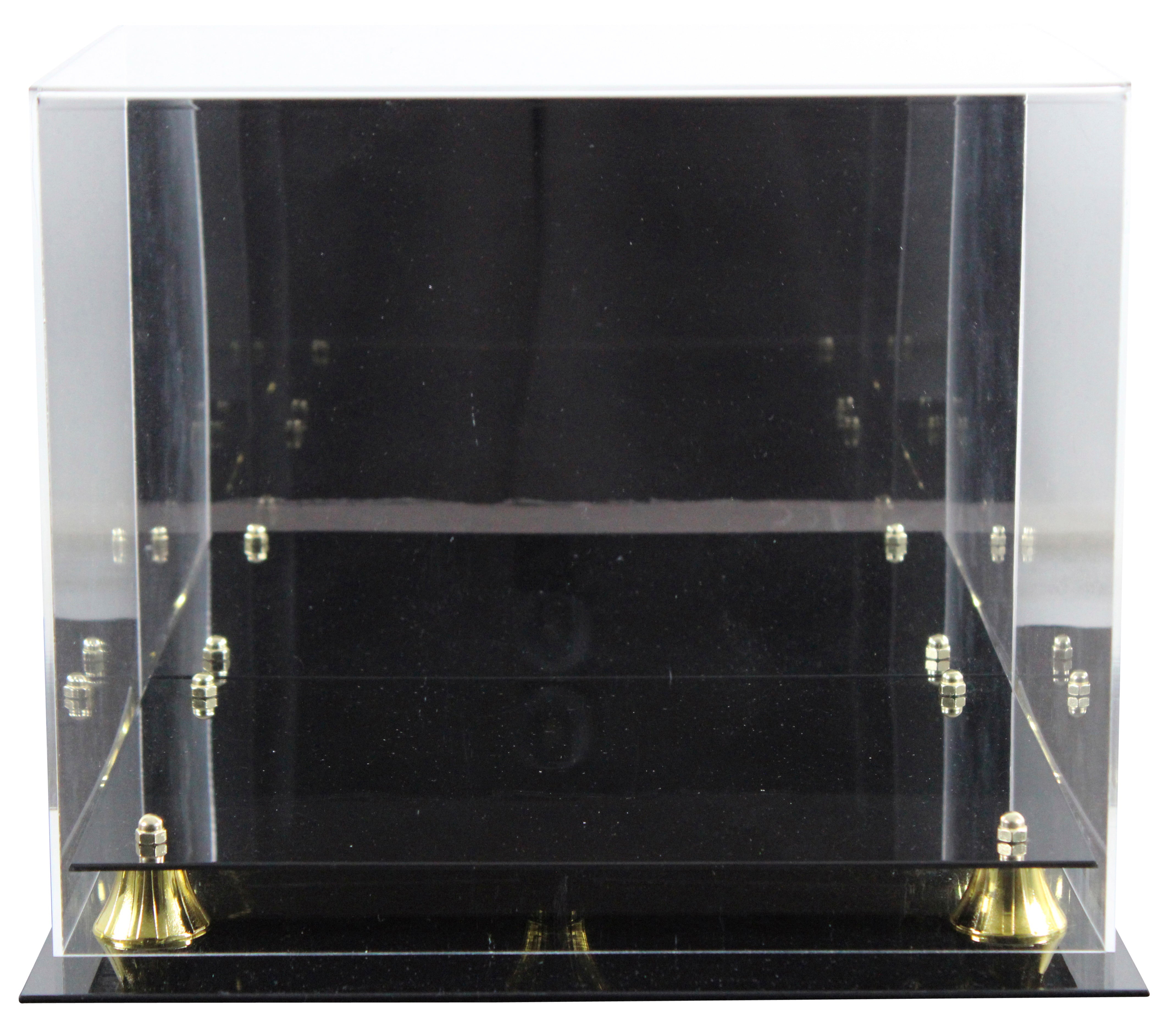 Deluxe Acrylic Football Helmet Mirrored Back Display Case