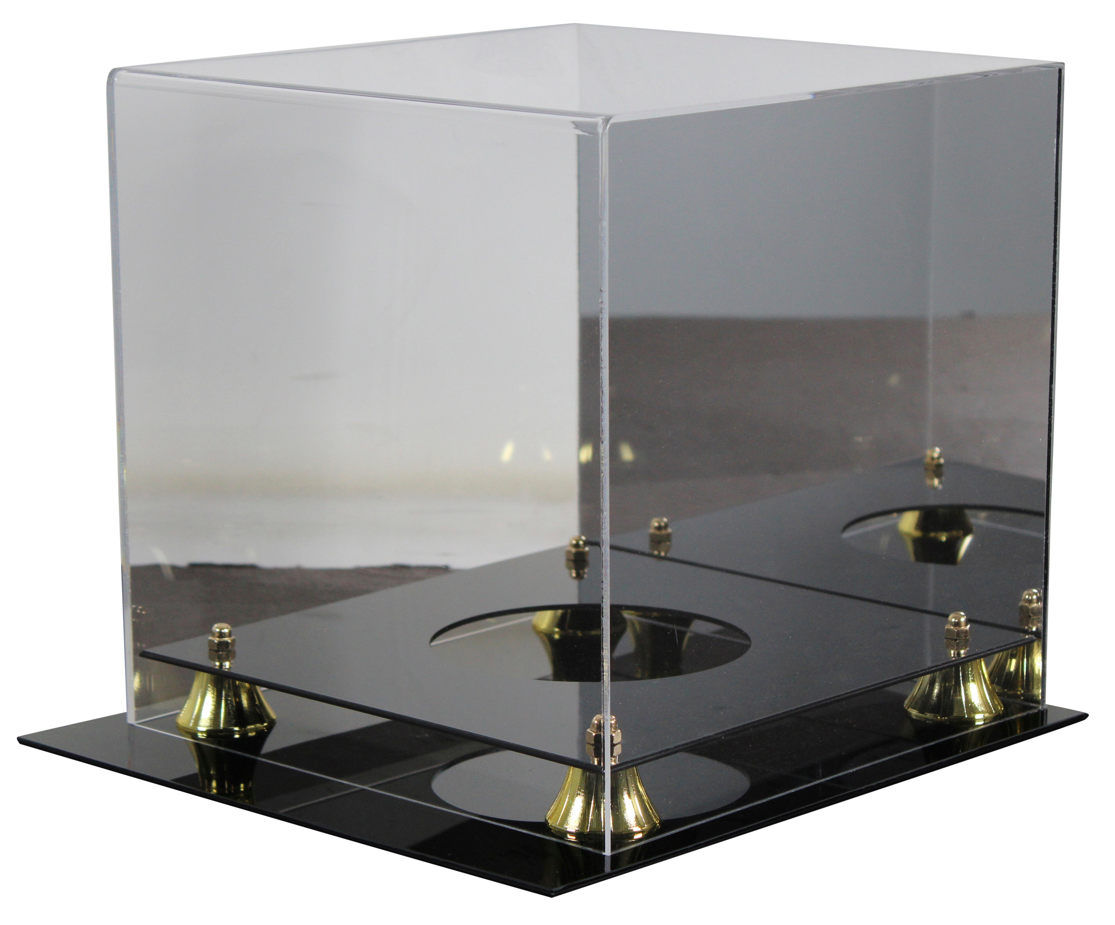 Deluxe Acrylic Basketball Mirrored Back Display Case