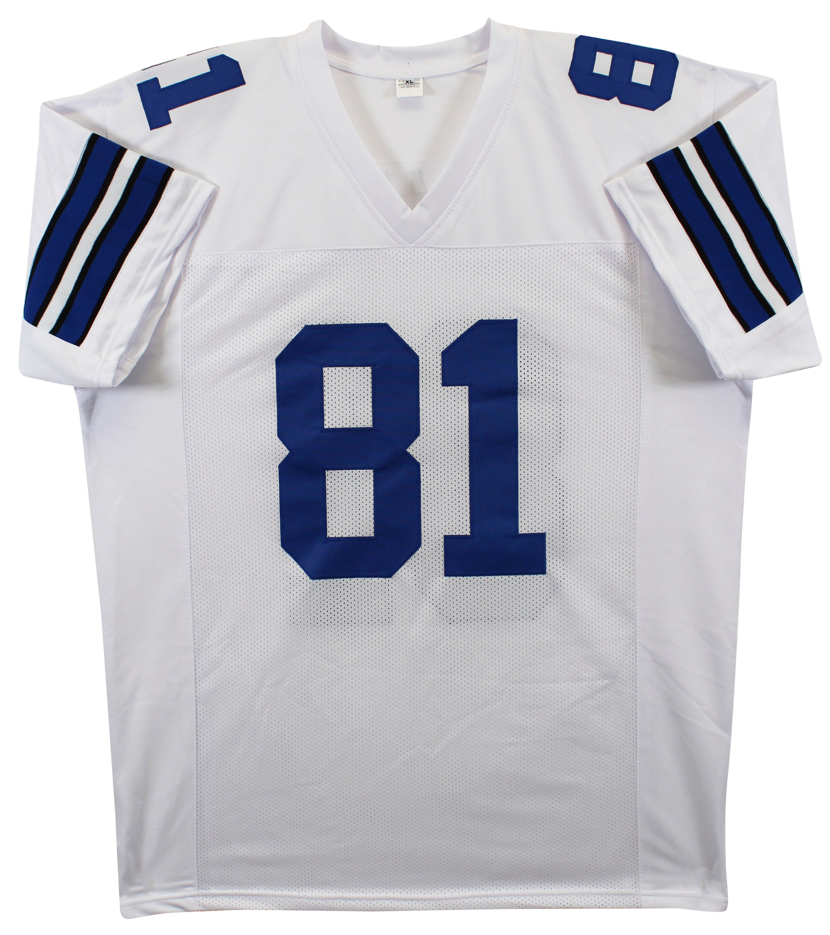 Raghib "Rocket" Ismail Authentic Signed White Pro Style Jersey BAS Witnessed
