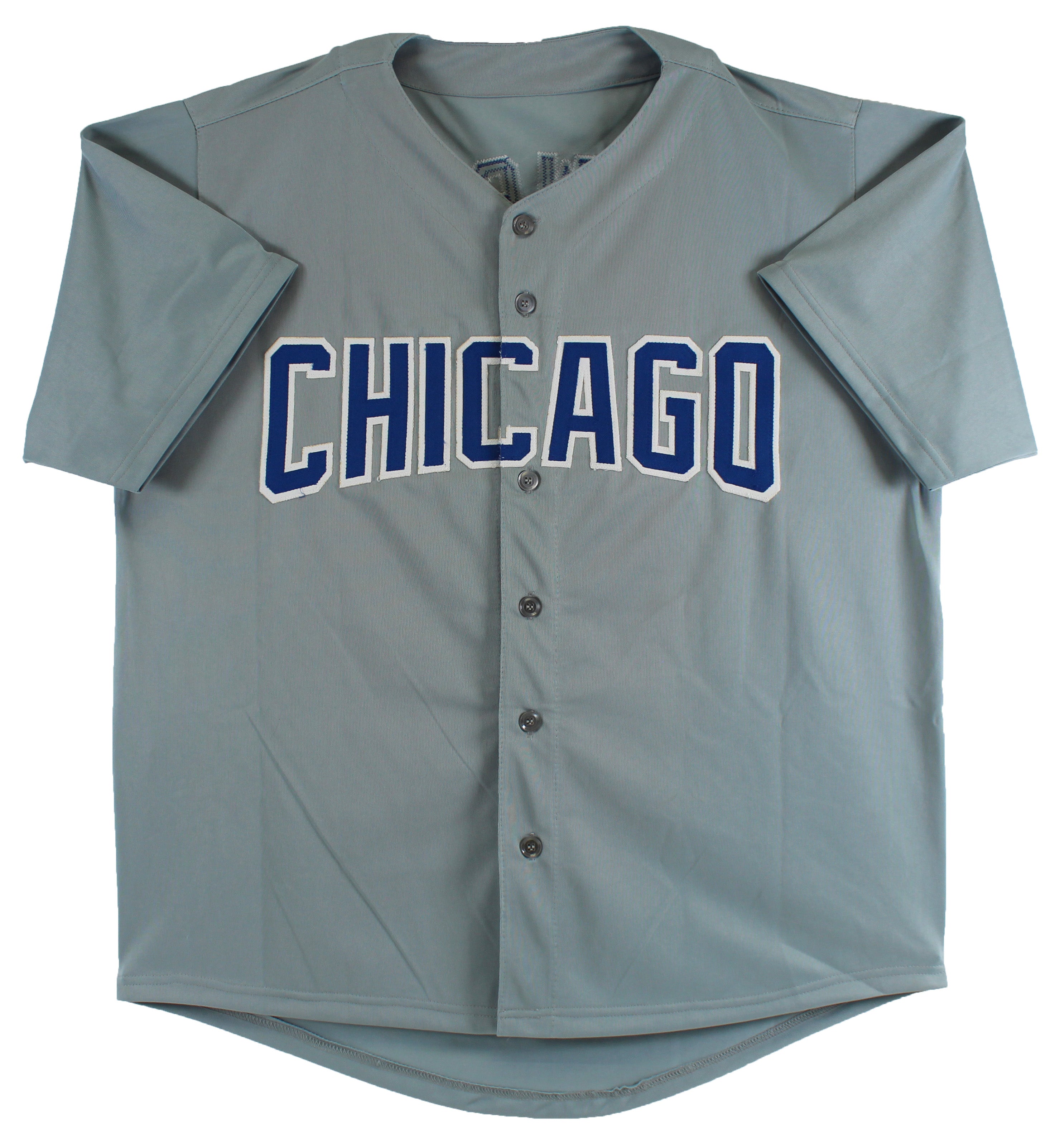 Andre Dawson Authentic Signed Grey Pro Style Jersey Autographed BAS Witnessed