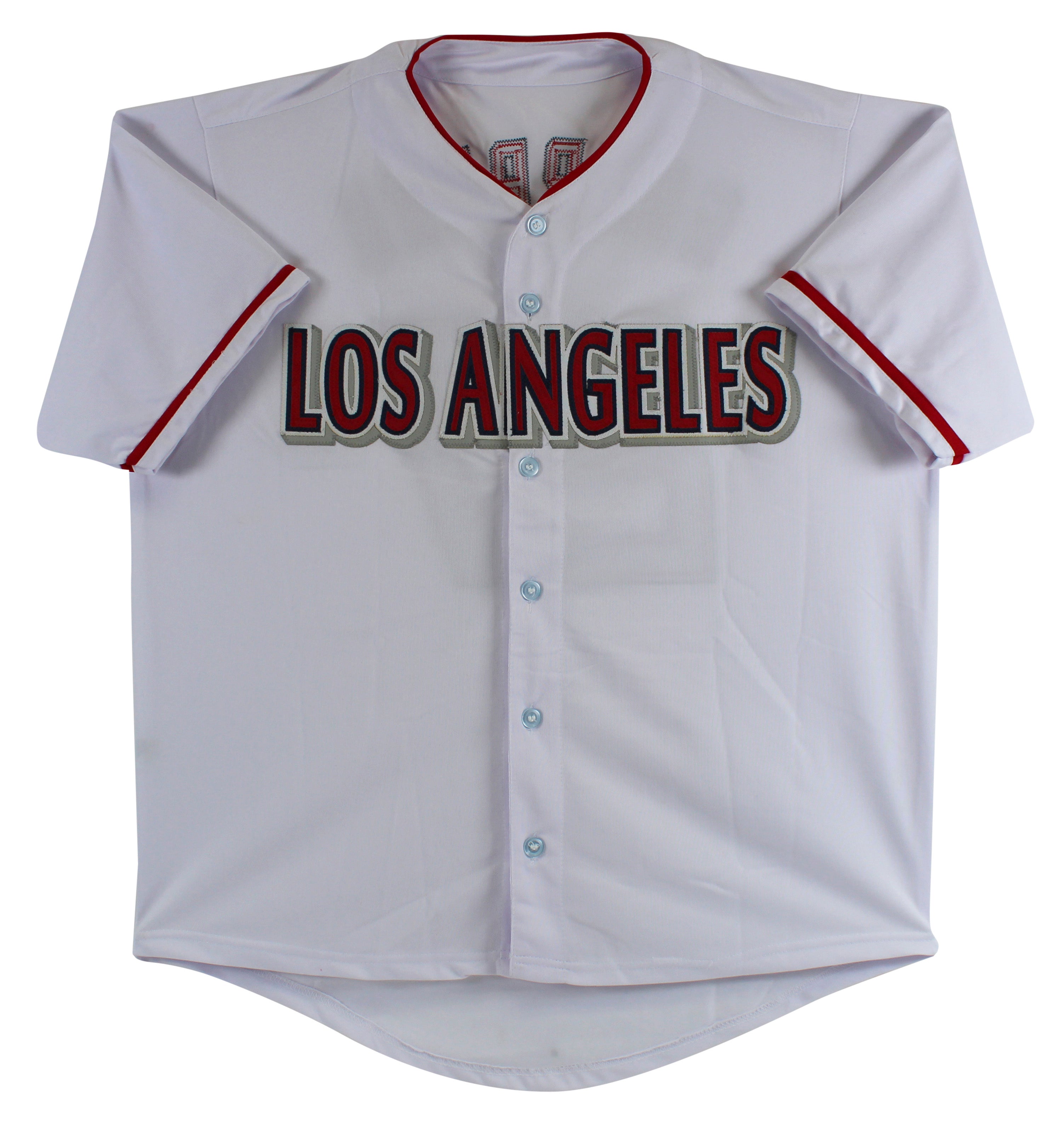 Vladimir Guerrero Authentic Signed White Pro Style Jersey Autographed PSA/DNA