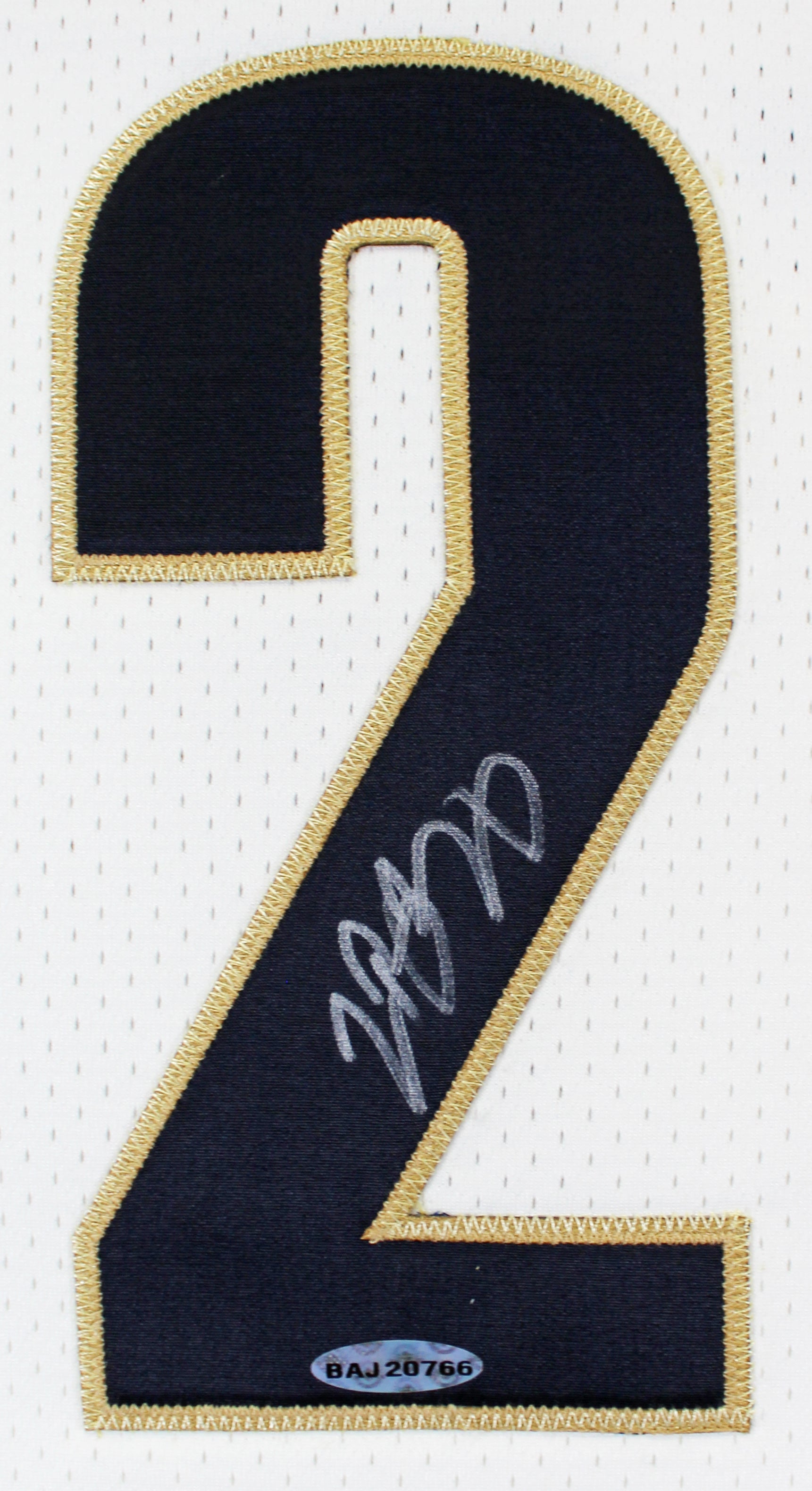 Cavaliers LeBron James Signed White 2003 M&N HWC Authentic Jersey UDA #BAJ20766