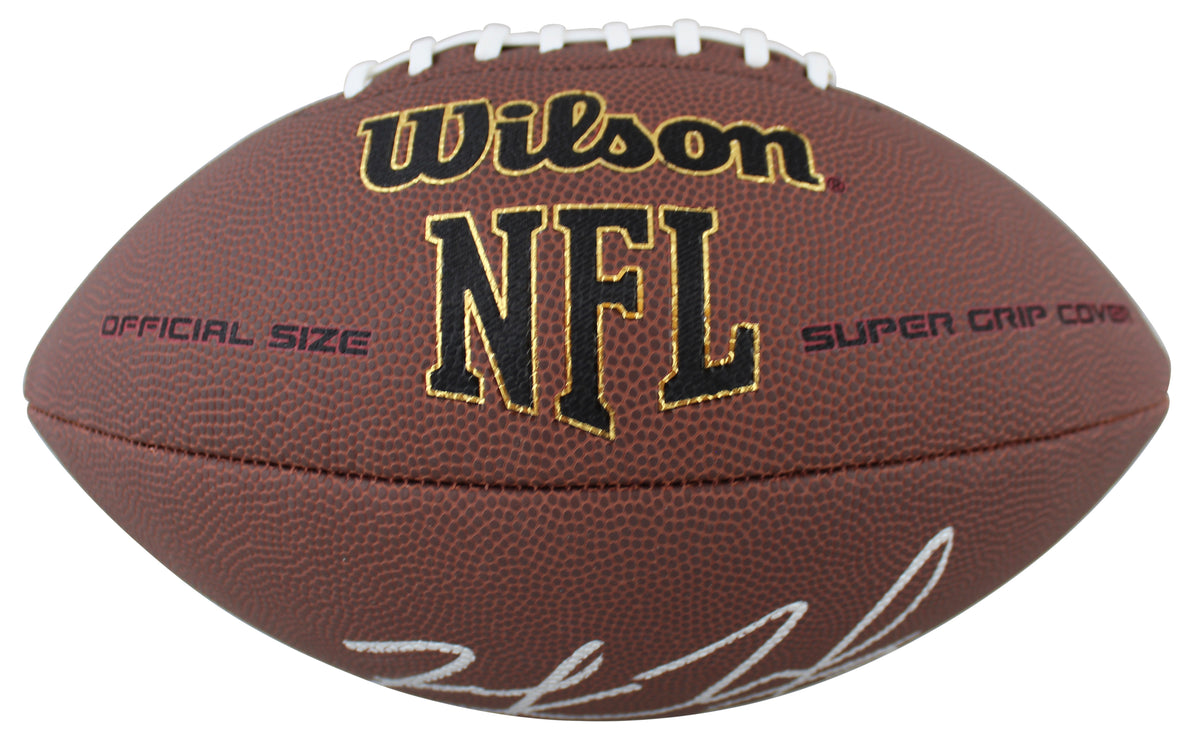 Cowboys Zack Martin Authentic Signed Wilson Super Grip Nfl Football BAS Witness
