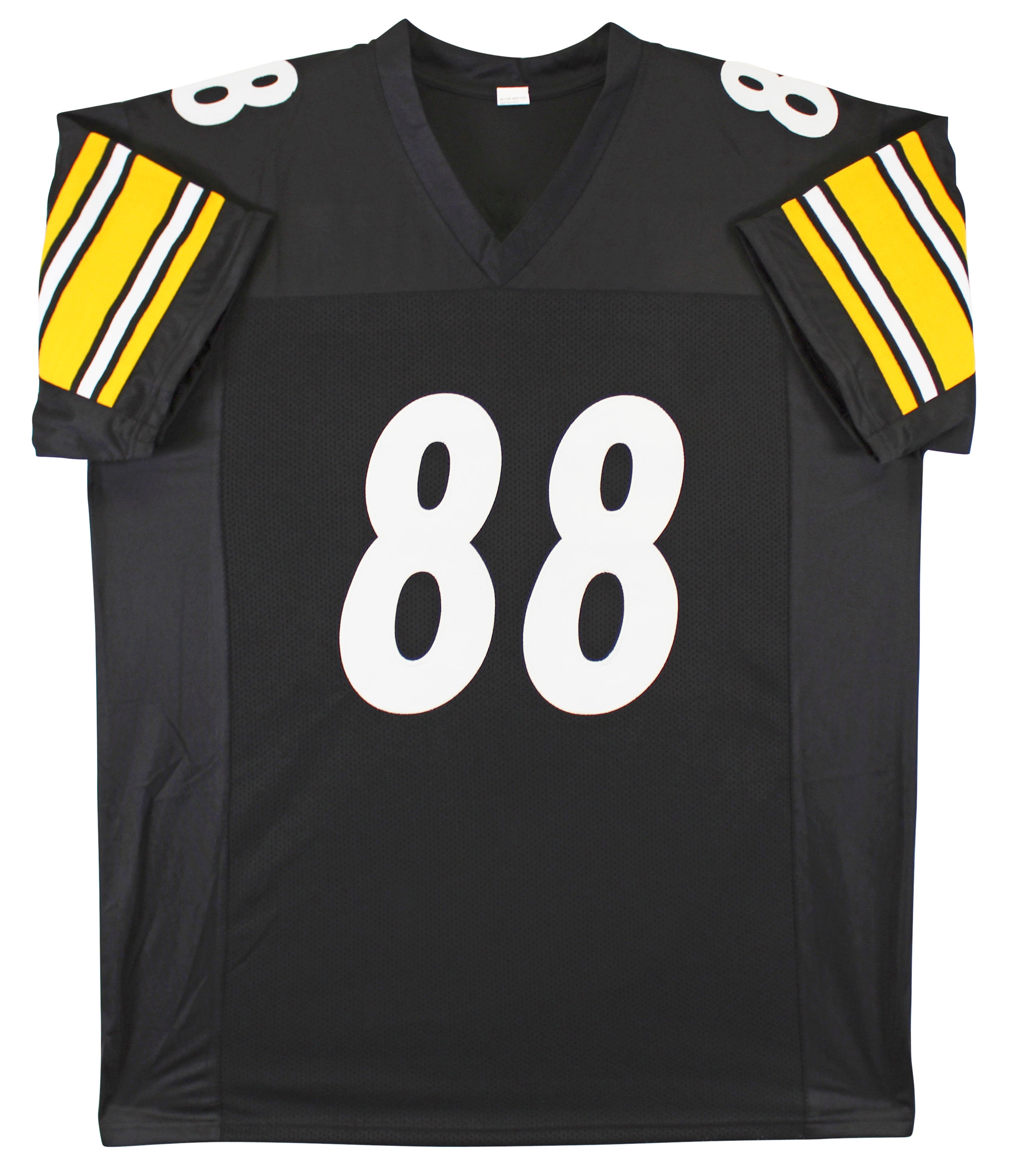 Pat Freiermuth Authentic Signed Black Pro Style Jersey Autographed BAS Witnessed