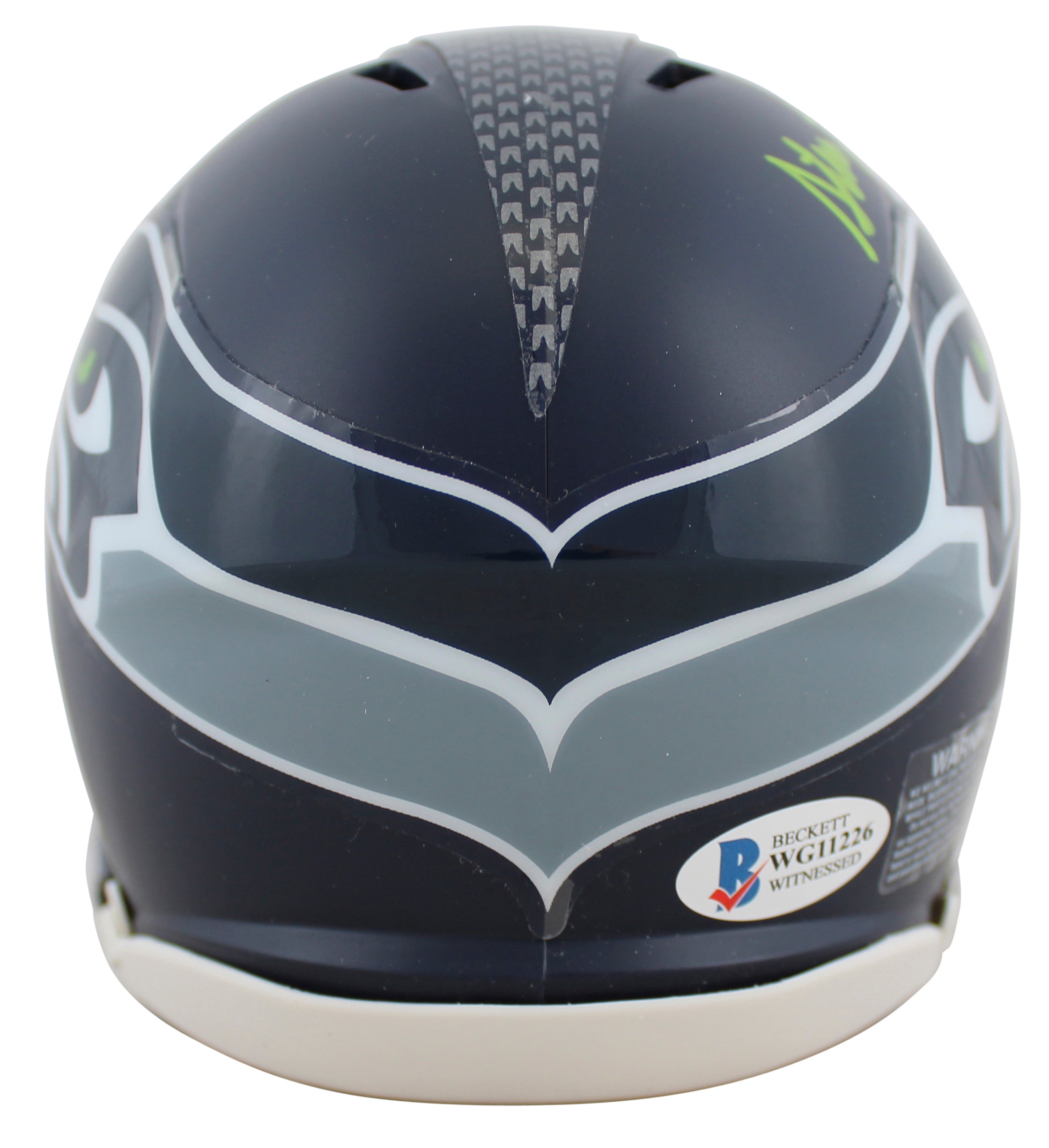 Seahawks Steve Largent "HOF 95" Authentic Signed Speed Mini Helmet BAS
