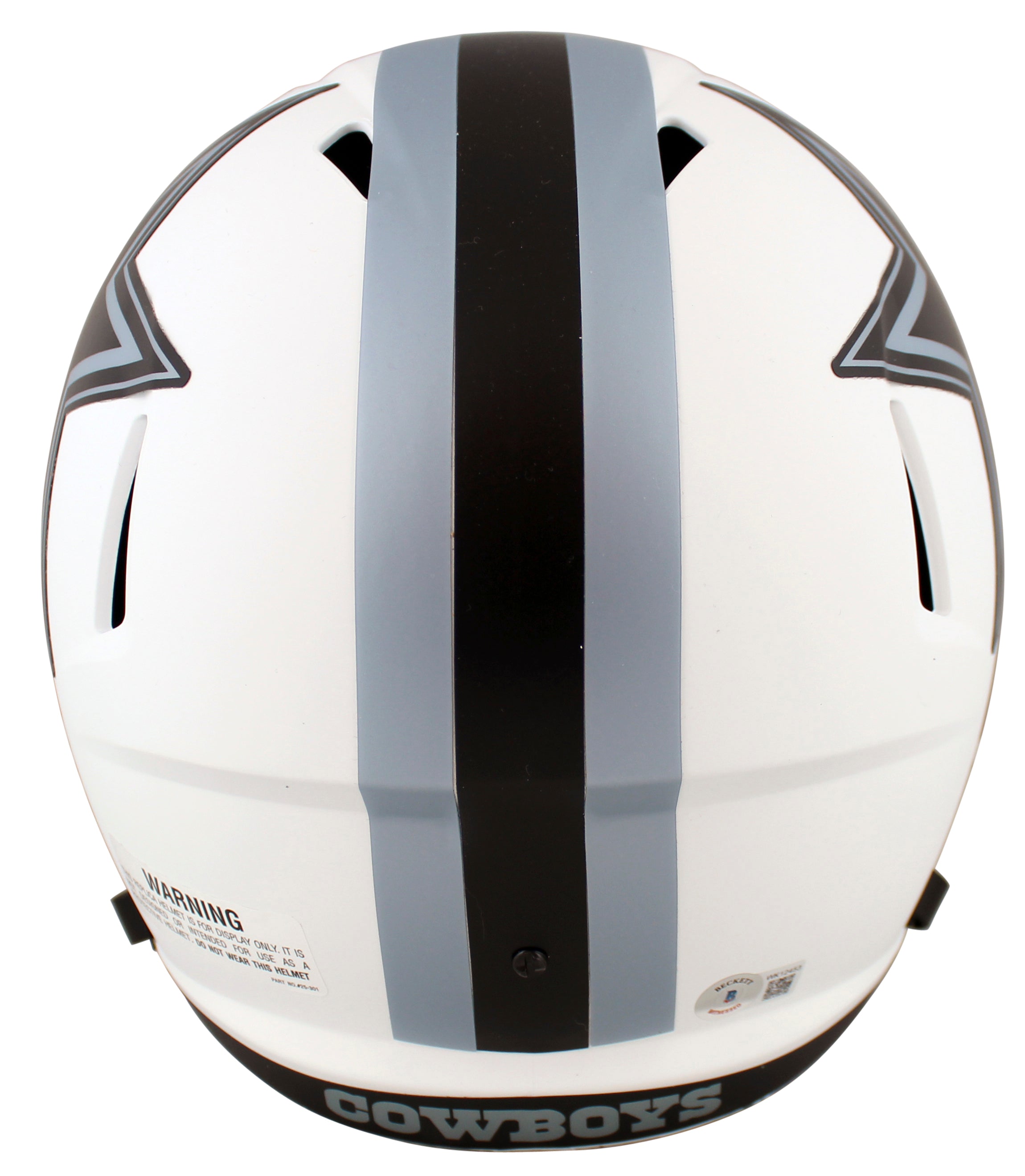 Cowboys Michael Irvin Authentic Signed Lunar Full Size Speed Rep Helmet BAS Wit