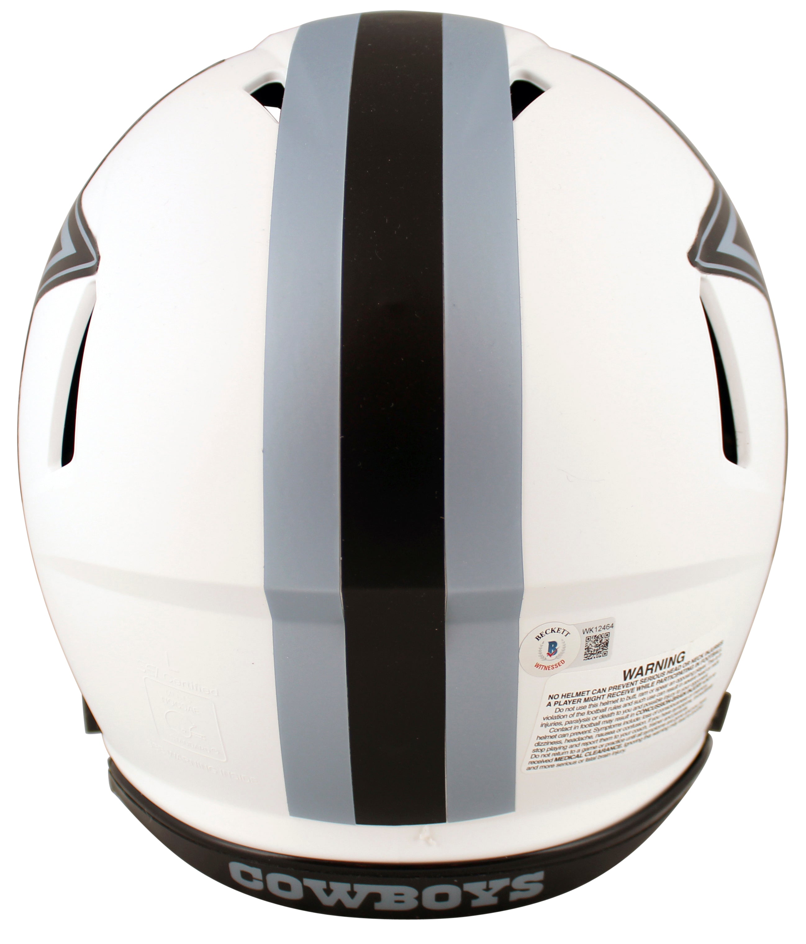 Cowboys Michael Irvin Authentic Signed Lunar Full Size Proline Helmet BAS Wit