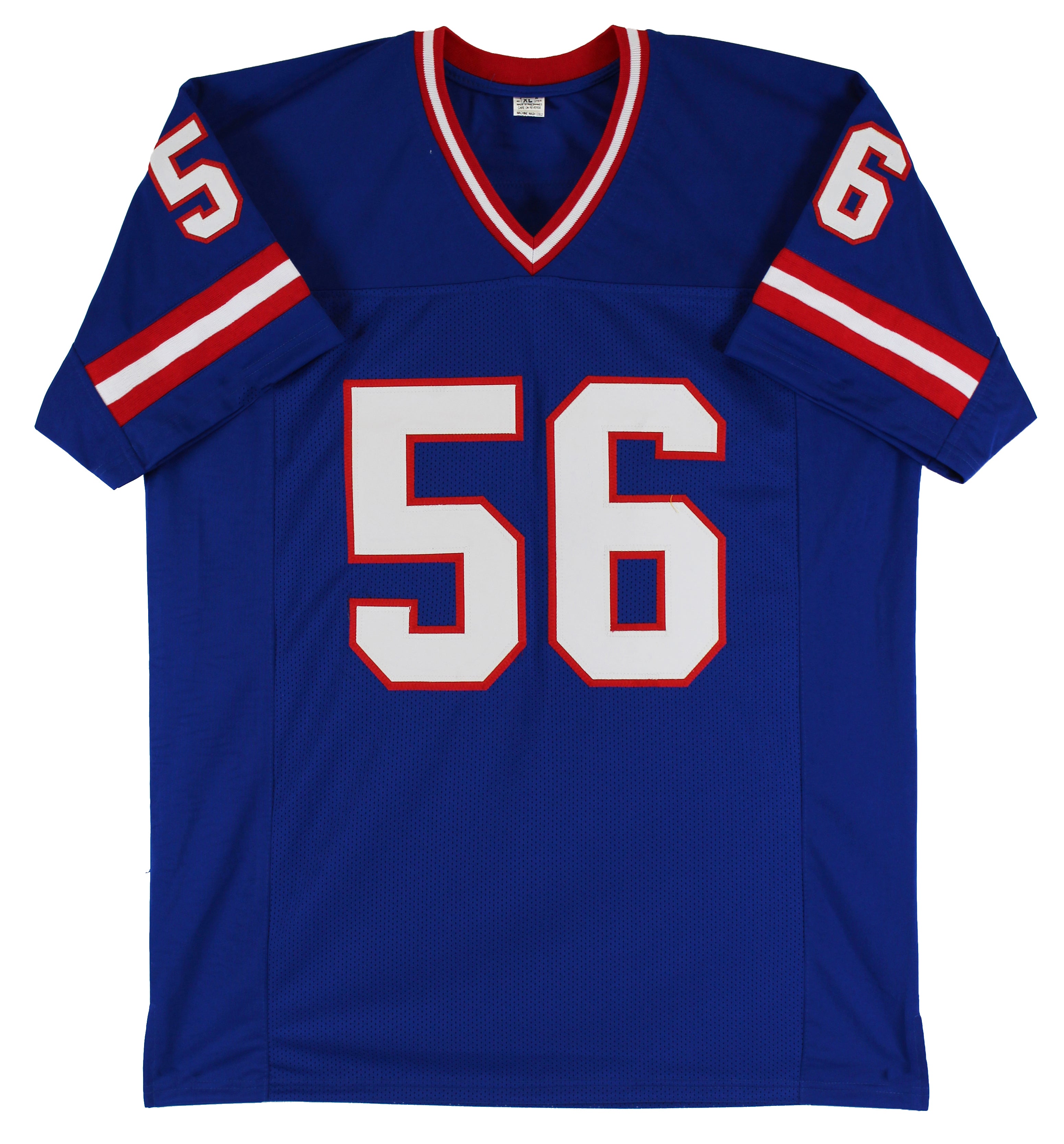 Lawrence Taylor "HOF 99" Authentic Signed Blue Pro Style Jersey BAS Witnessed