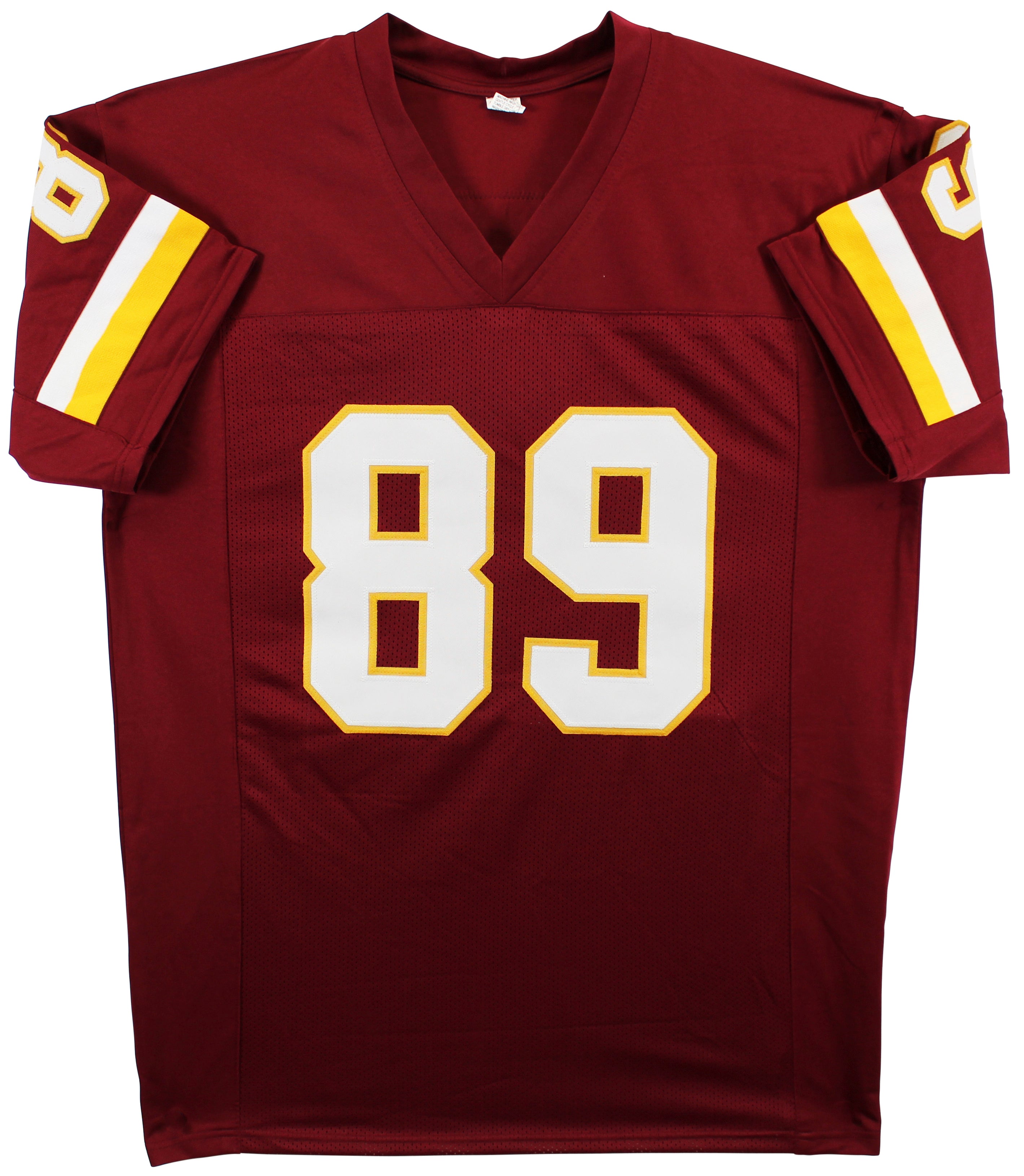 Santana Moss Authentic Signed Maroon Pro Style Jersey BAS Witnessed