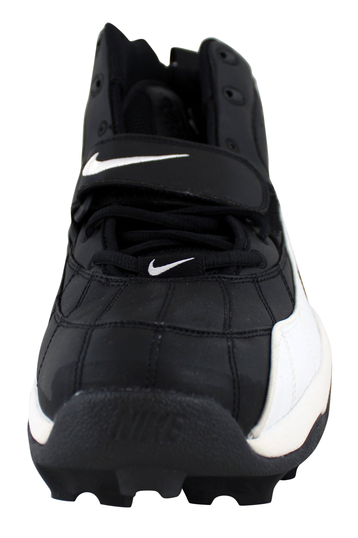Bills Joe DeLamielleure "HOF 03" Signed Nike Air Pro Shark Stove Cleat BAS Wit