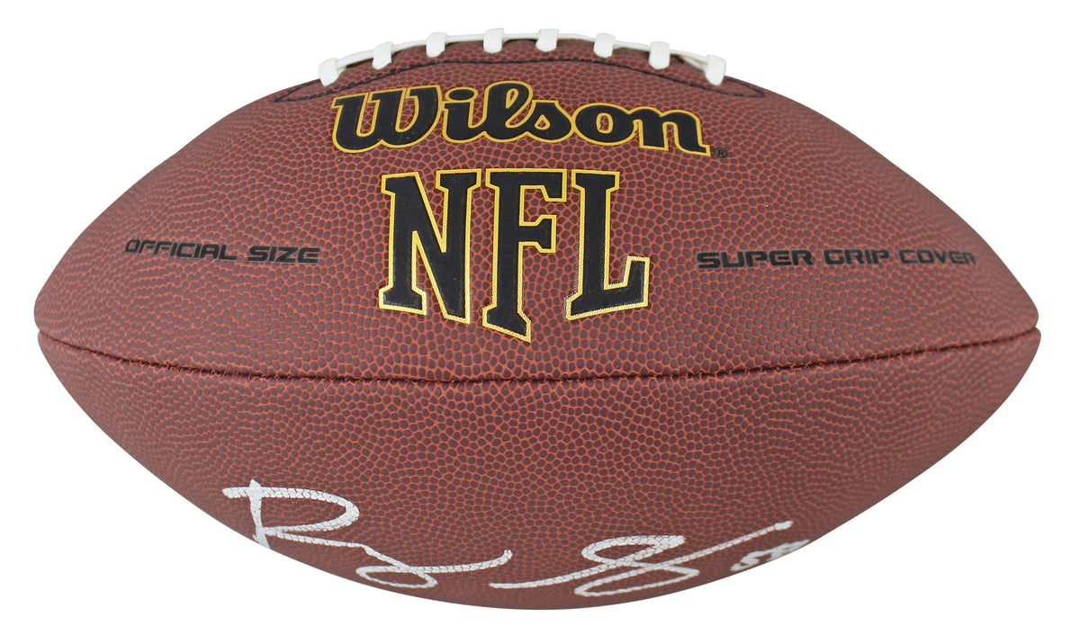 Bears Roquan Smith Authentic Signed Wilson Super Grip Nfl Football BAS Witnessed
