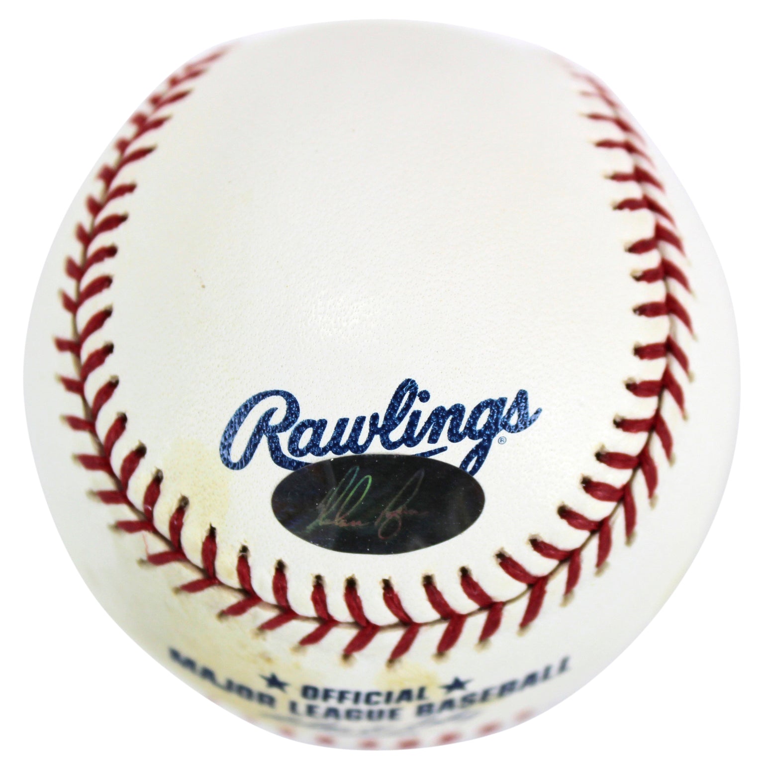 Rangers Nolan Ryan Signed Oml Baseball Auto Graded Gem Mint 10! PSA/DNA #H59679