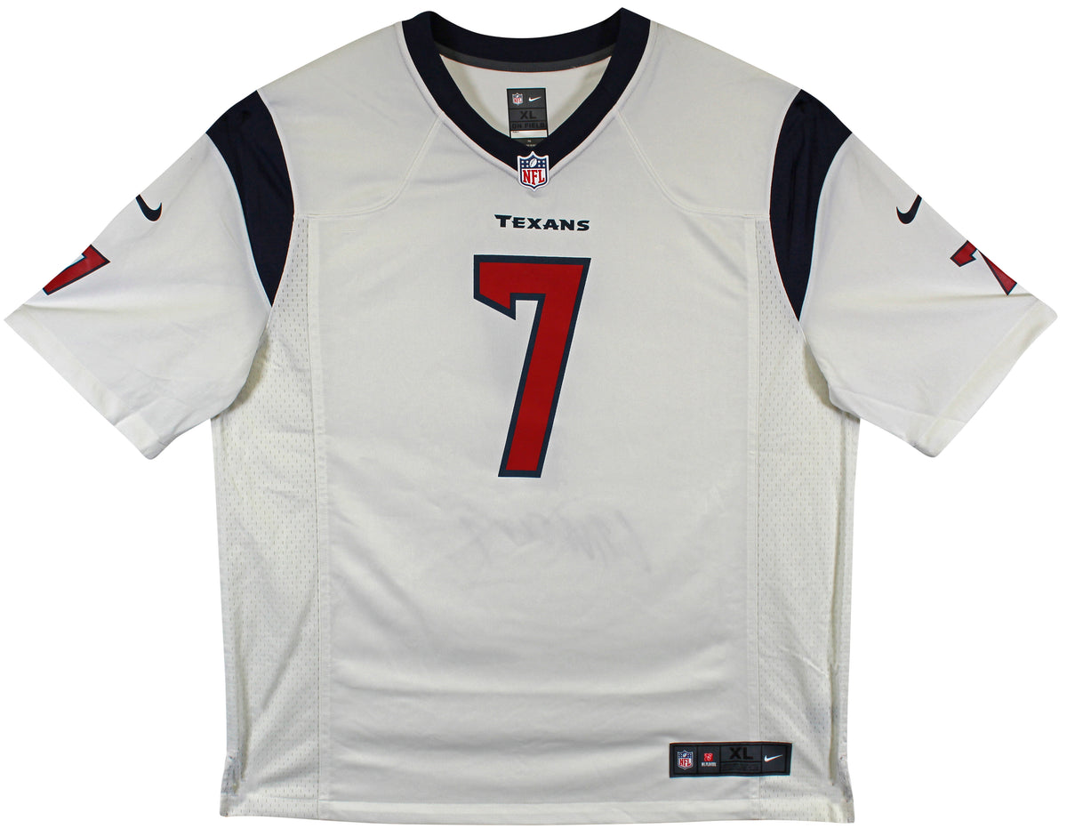 Texans C.J. Stroud Authentic Signed White Nike Game Jersey Fanatics