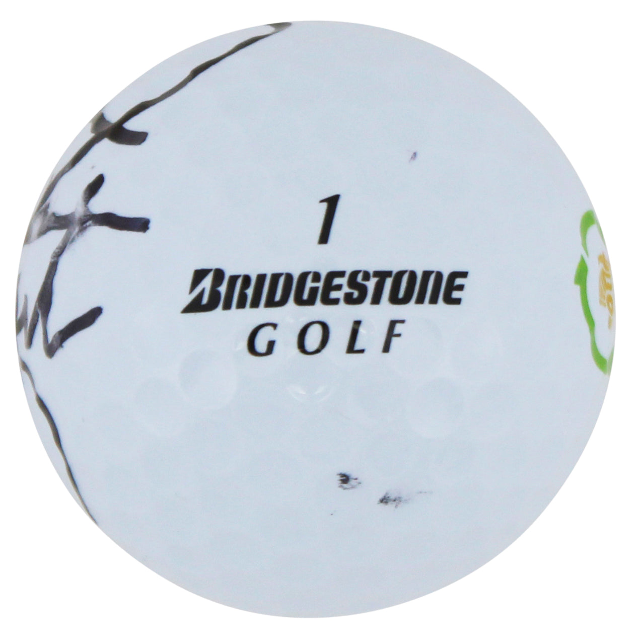 Rickie Fowler Authentic Signed WM Open Logo Bridgestone Golf Ball BAS #AC33597