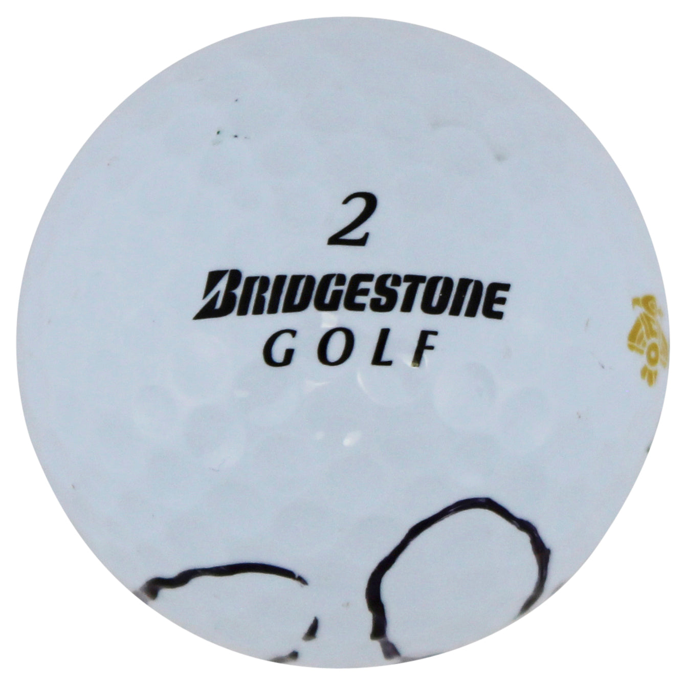 Rickie Fowler Authentic Signed WM Open Bridgestone Golf Ball BAS #AC33598
