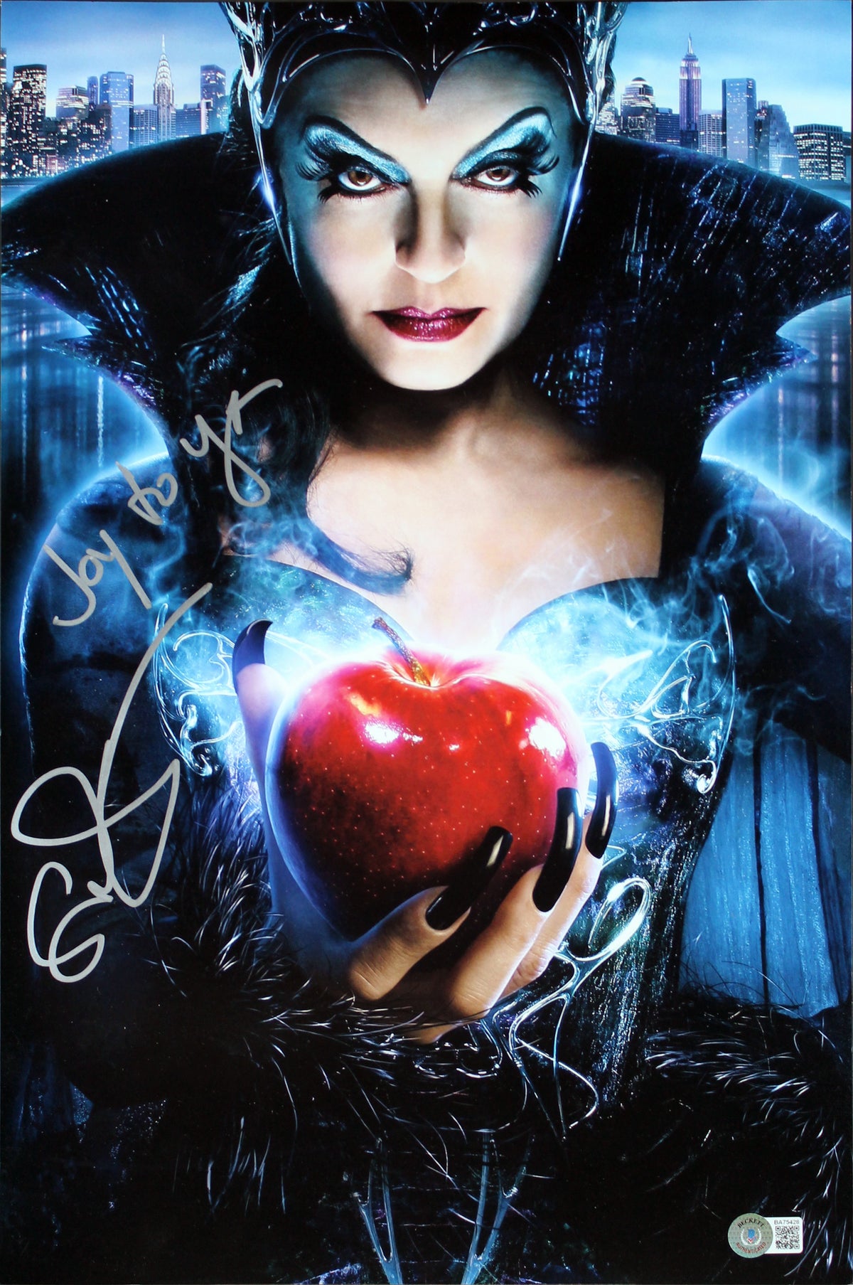 Susan Sarandon Enchanted "Joy To You" Authentic Signed 12x18 Photo BAS #BA75428