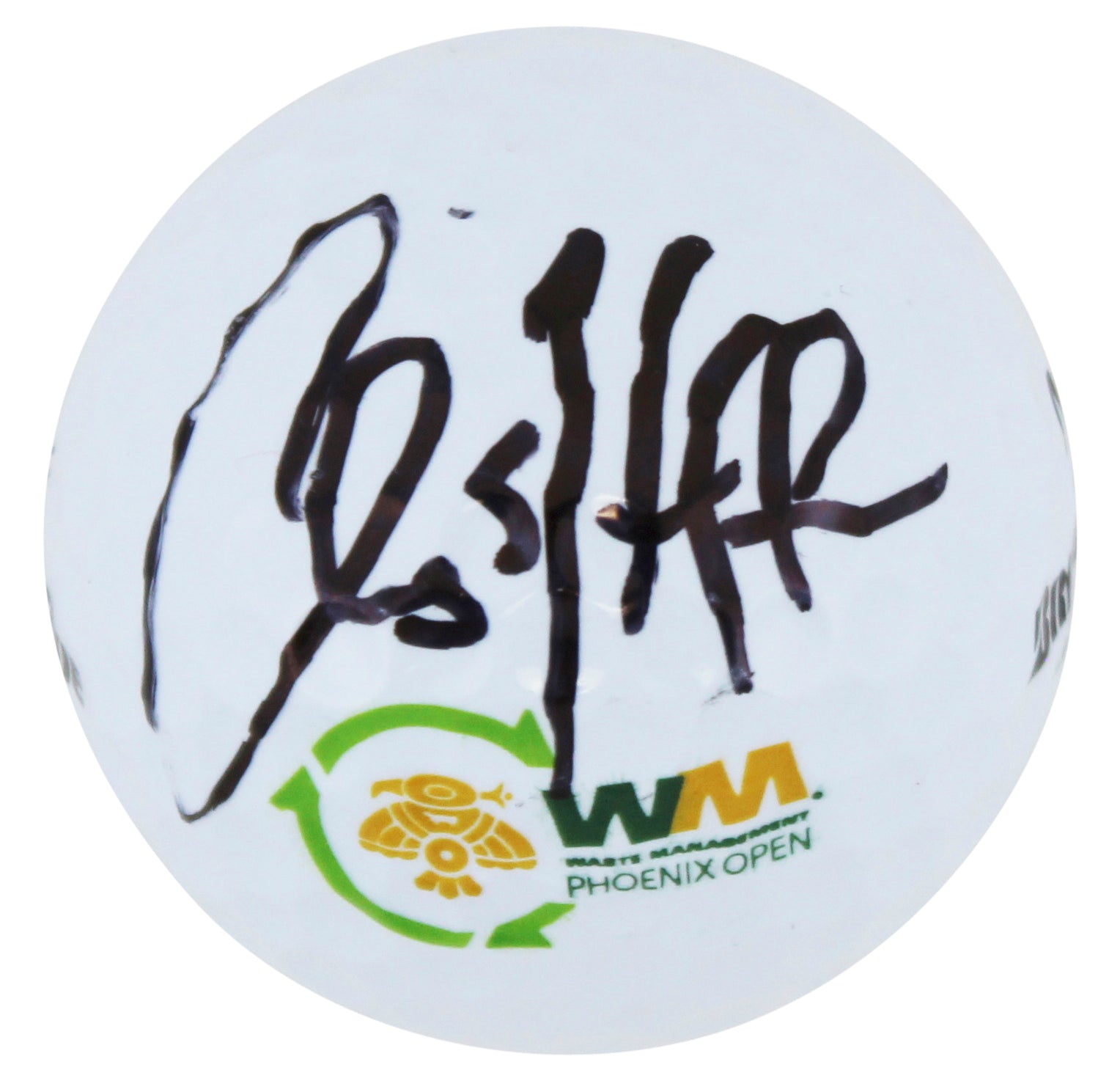 Charley Hoffman Signed Bridgestone WM Open Logo Golf Ball BAS #AC33600