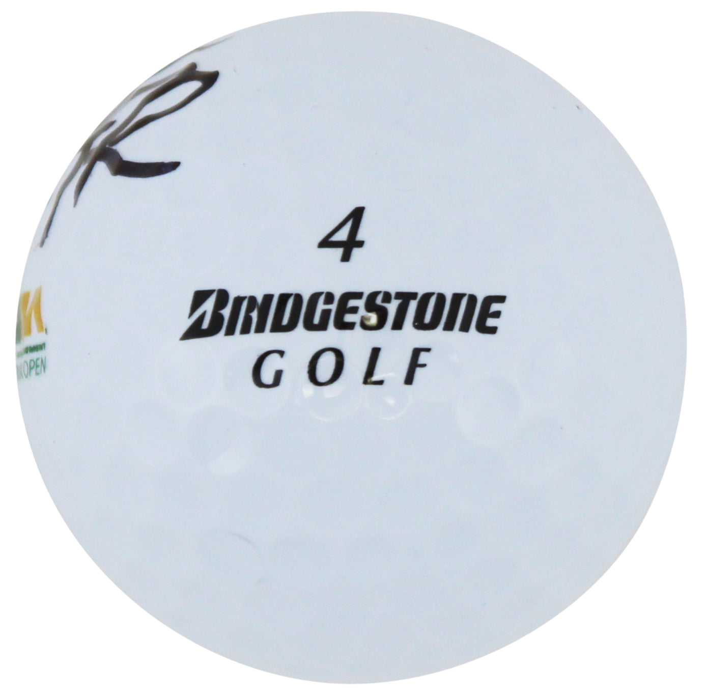 Charley Hoffman Signed Bridgestone WM Open Logo Golf Ball BAS #AC33600