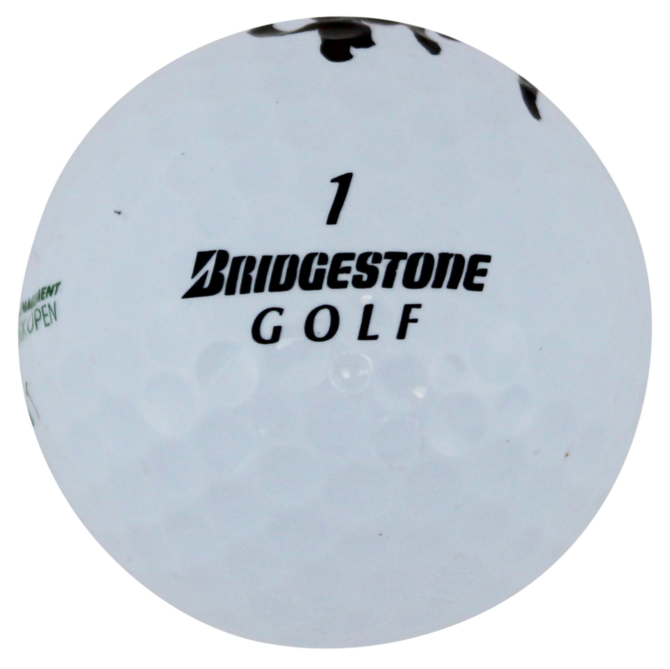 Aaron Baddley Signed Bridgestone WM Open Logo Golf Ball BAS #AC33601