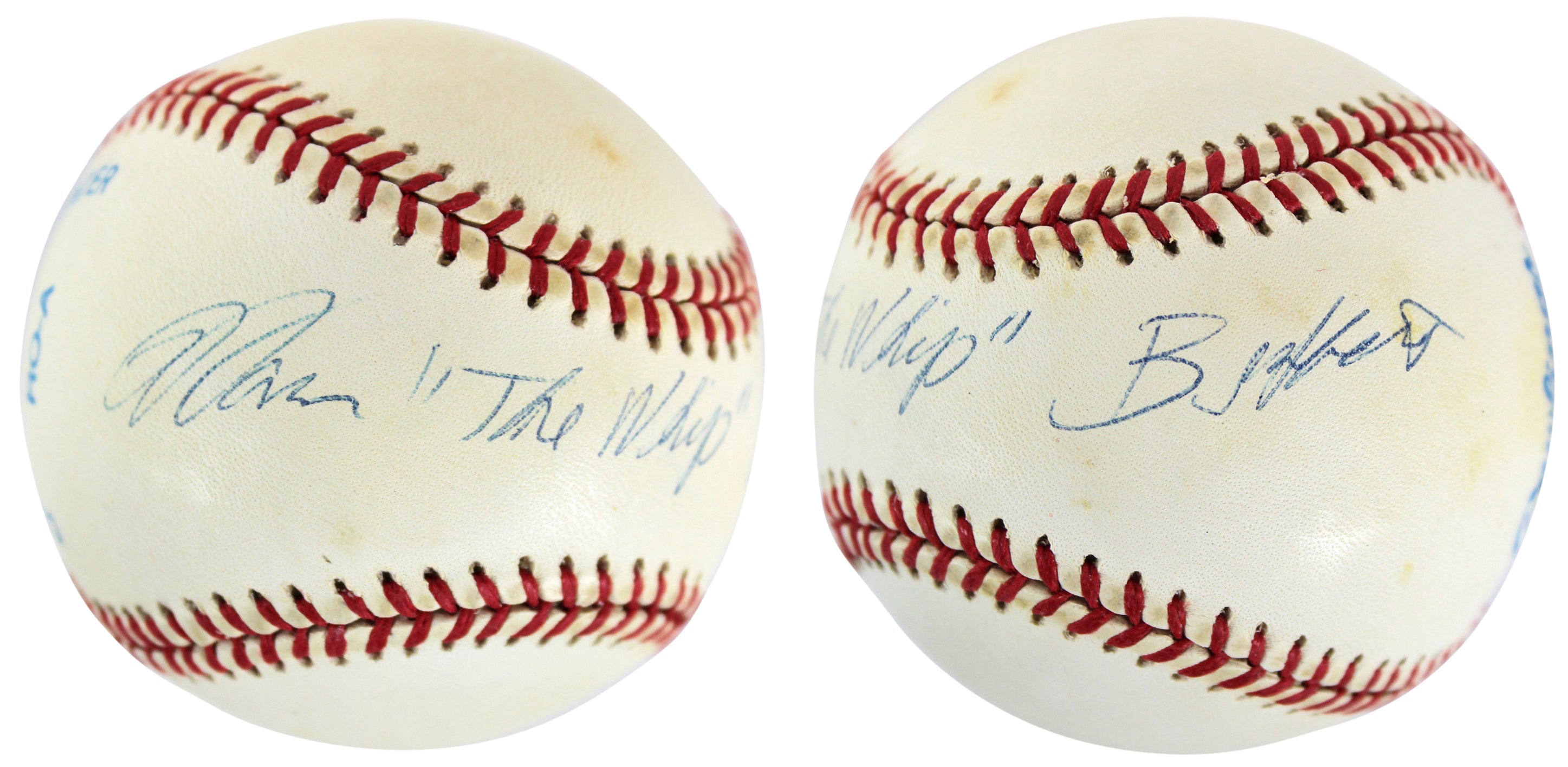 Warren "The Whip" Buffett Authentic Signed Bobby Brown Oal Baseball BAS #A88321