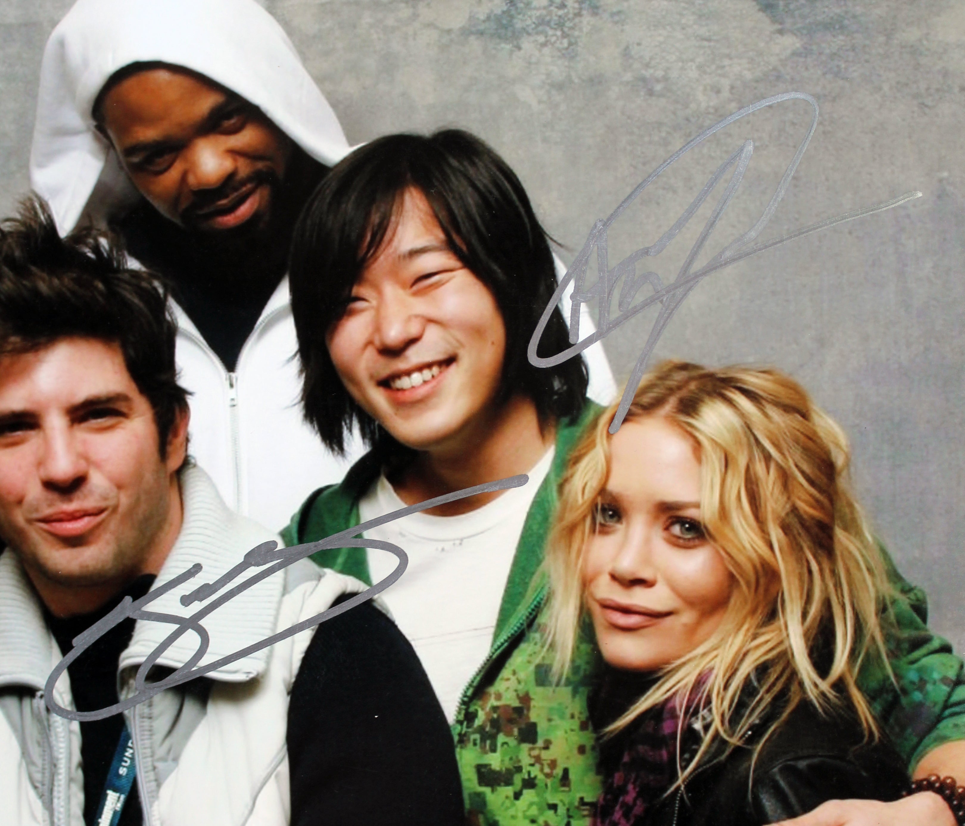 The Wackiness (4) Peck, Thirlby, Yoo & Levine Signed 12x18 Photo BAS #AA03491