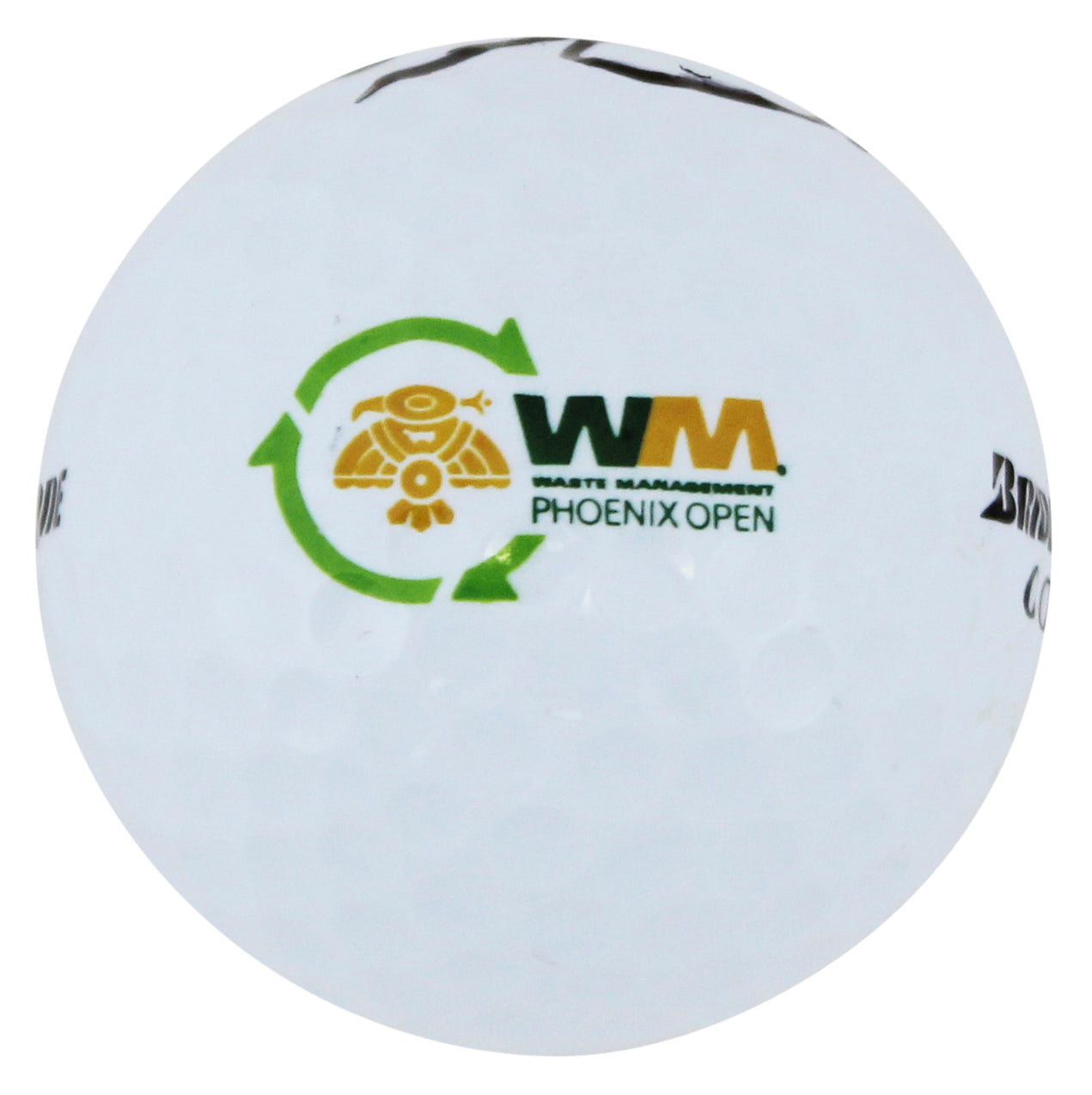 Aaron Baddley Authentic Signed Bridgestone WM Open Logo Golf Ball BAS #AC33602