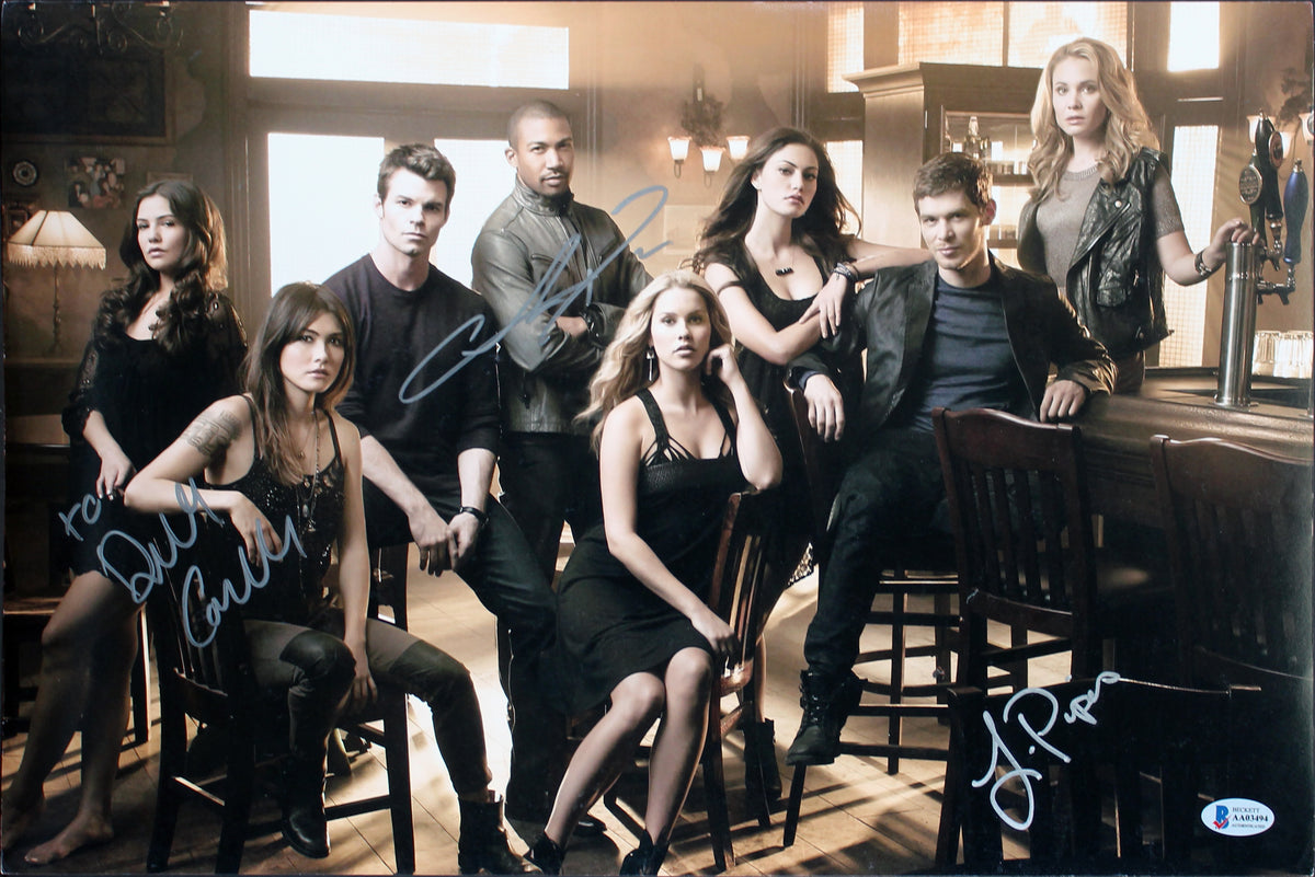 The Originals (3) Pipes, Davis & Campbell Signed 12x18 Photo BAS #AA03494