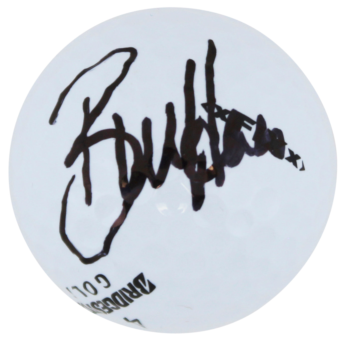 Bill Haas Authentic Signed Bridgestone WM Open Logo Golf Ball BAS #AC33607
