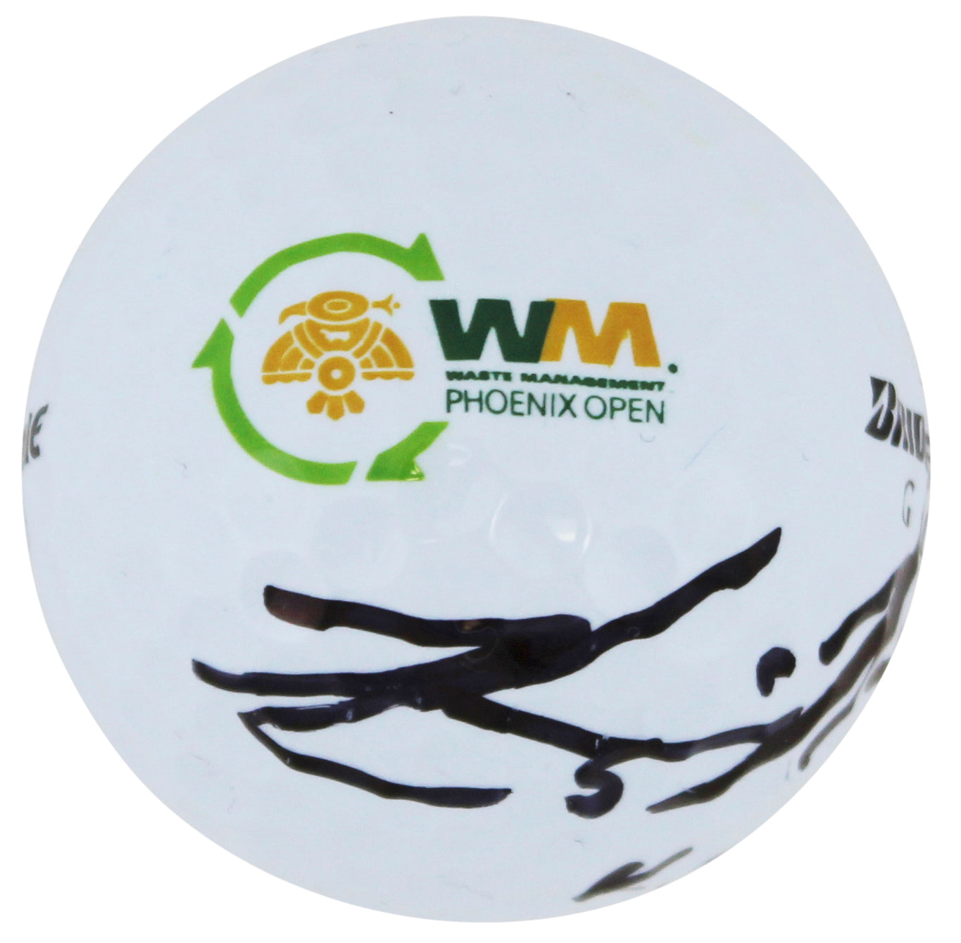 Kevin Na Authentic Signed Bridgestone WM Open Logo Golf Ball BAS #AC33609