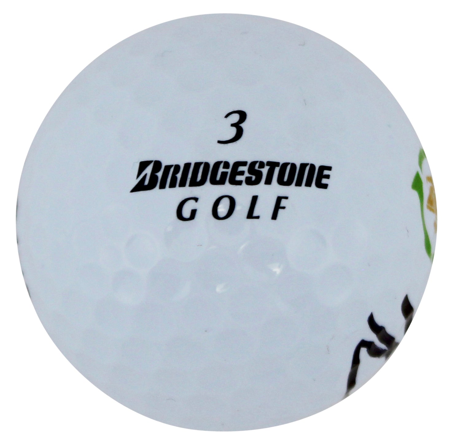 Kevin Na Authentic Signed Bridgestone WM Open Logo Golf Ball BAS #AC33609