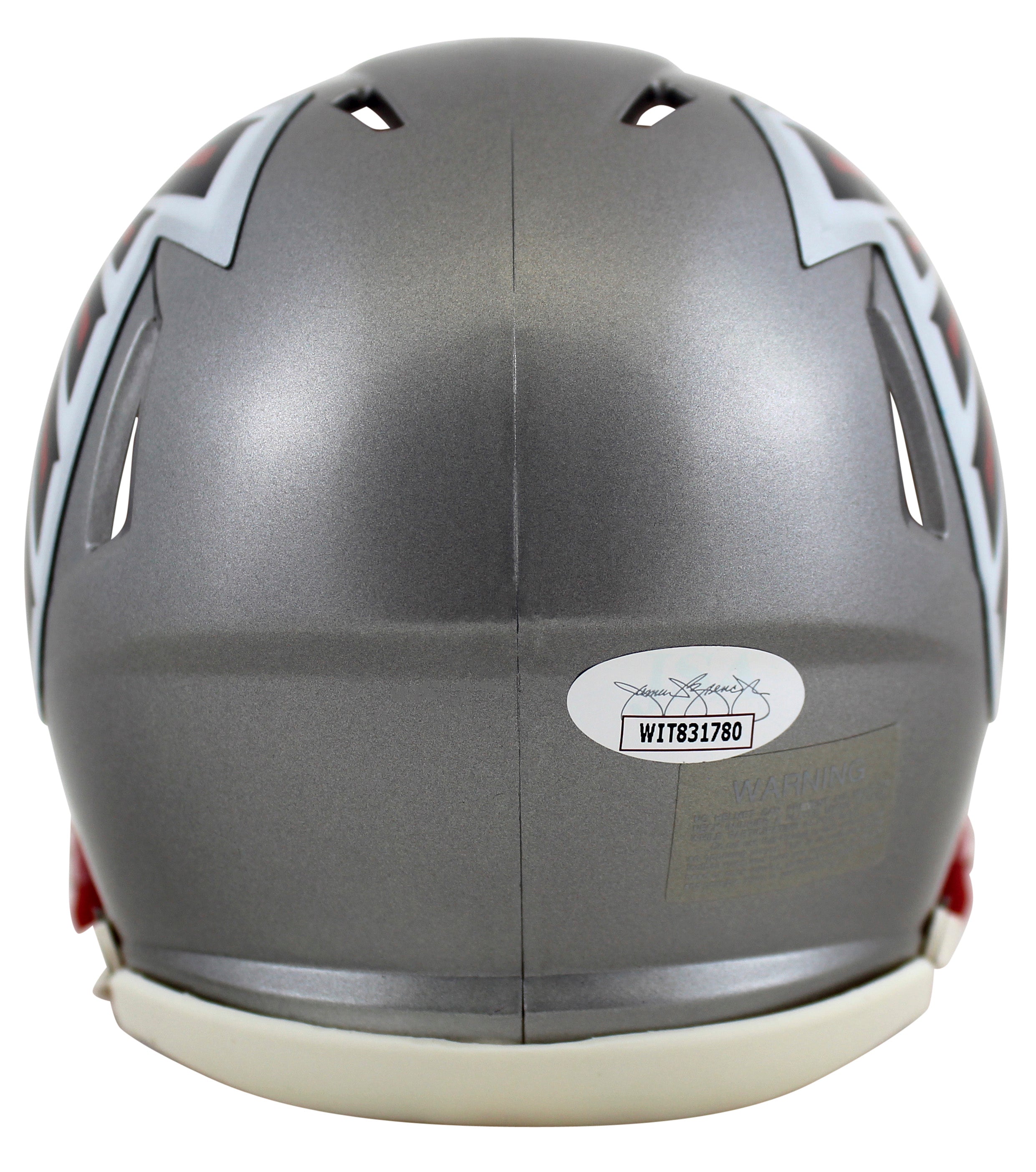 Falcons Michael Vick Authentic Signed Flash Speed Mini Helmet JSA Witness