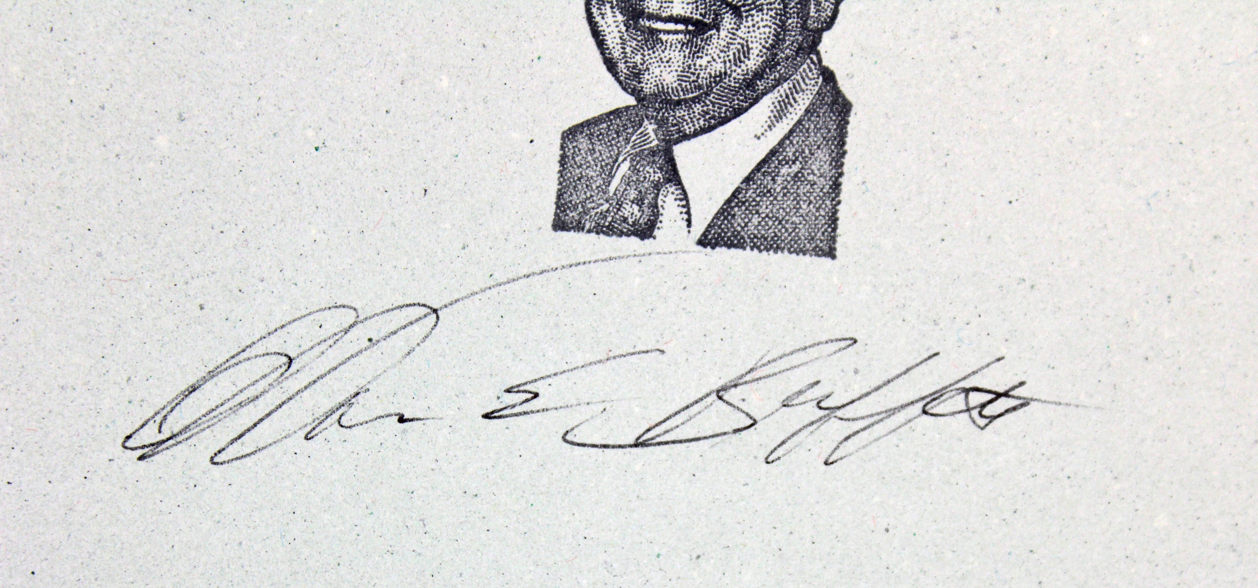 Warren Buffett Signed There's Nothing Like Old Money Recycled U.S. Currency JSA