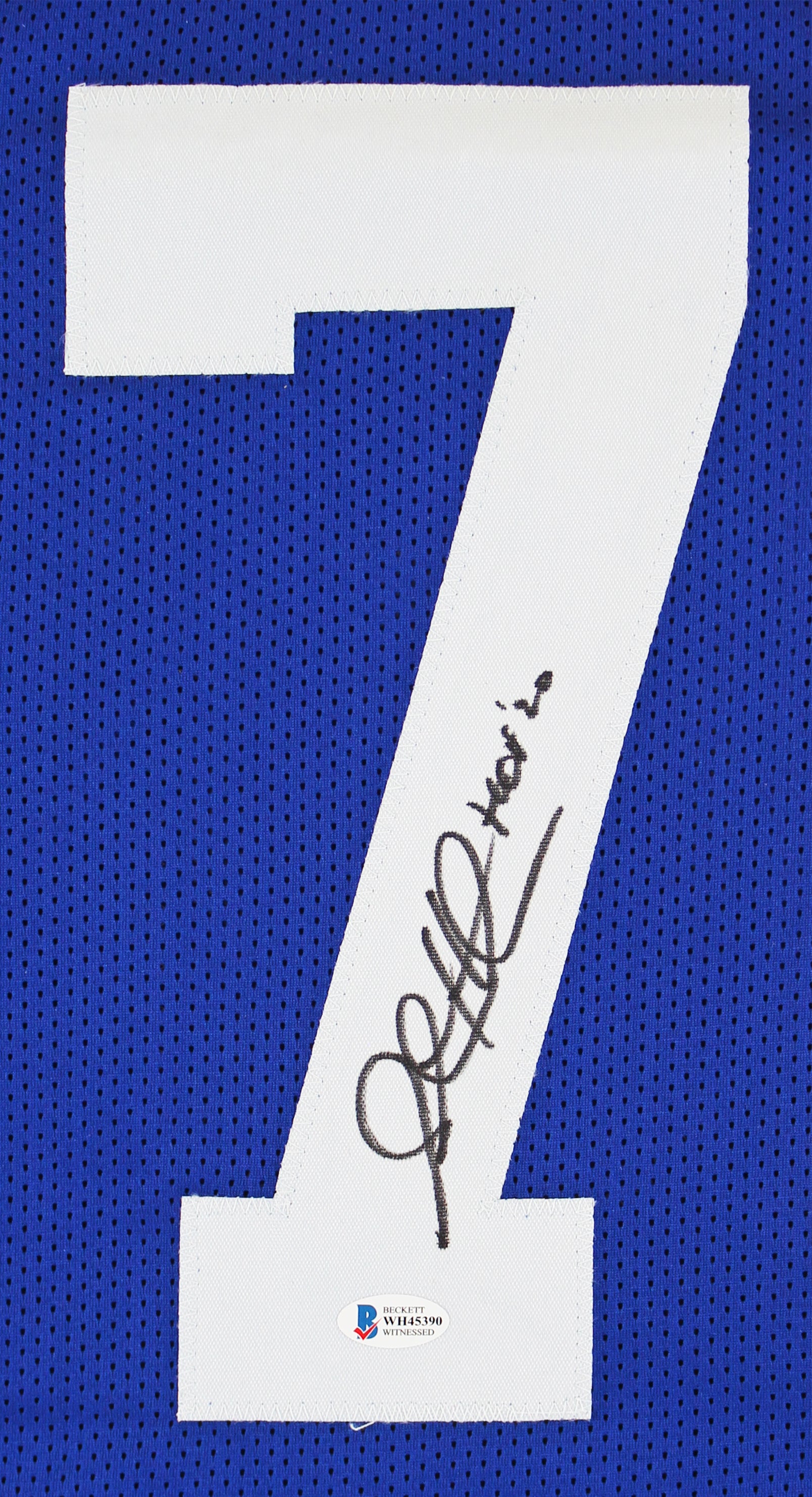 Steve Hutchinson "HOF 2020" Authentic Signed Blue Pro Style Jersey BAS