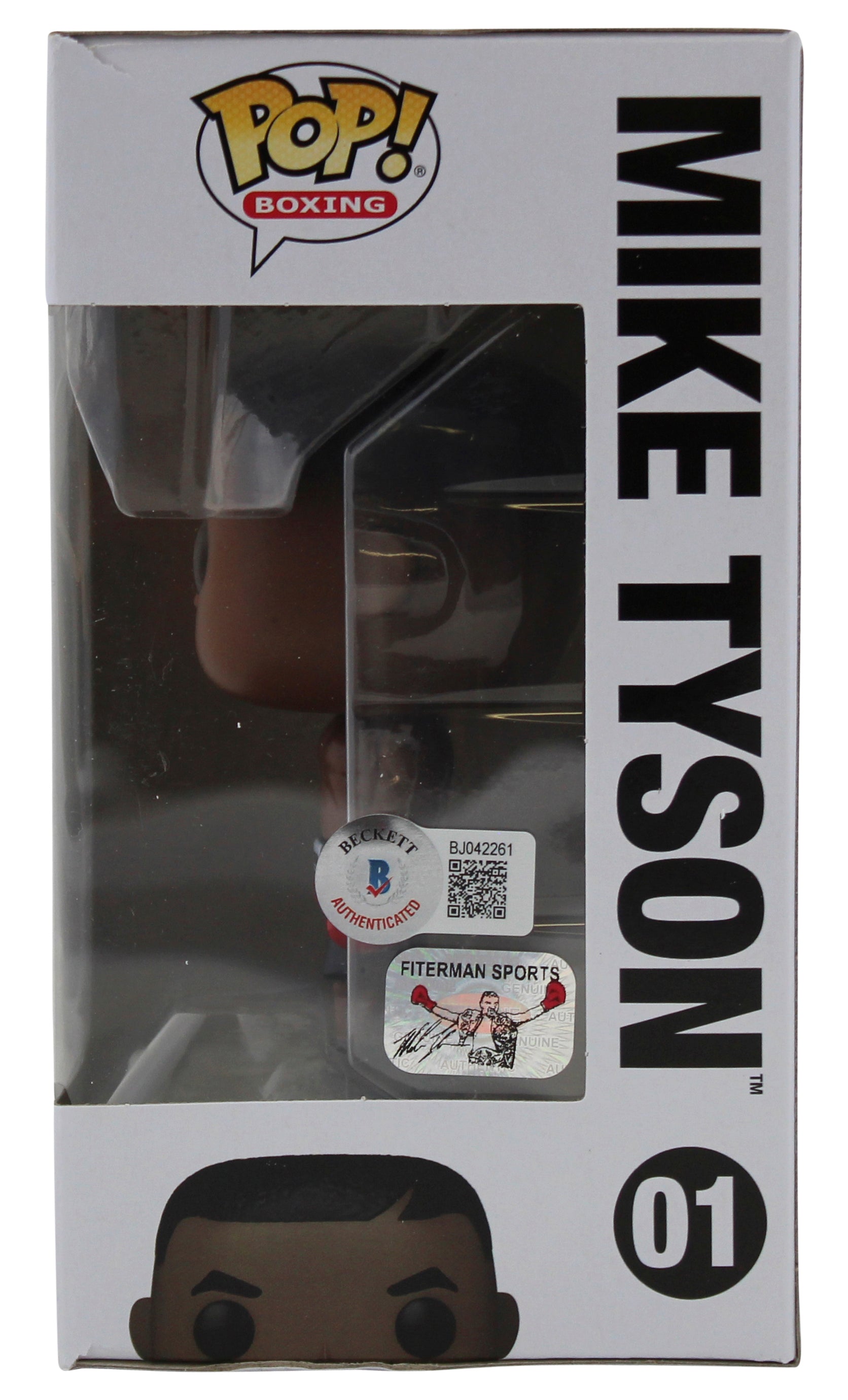 Mike Tyson Authentic Signed Funko Pop Vinyl Figure BAS #BJ042261