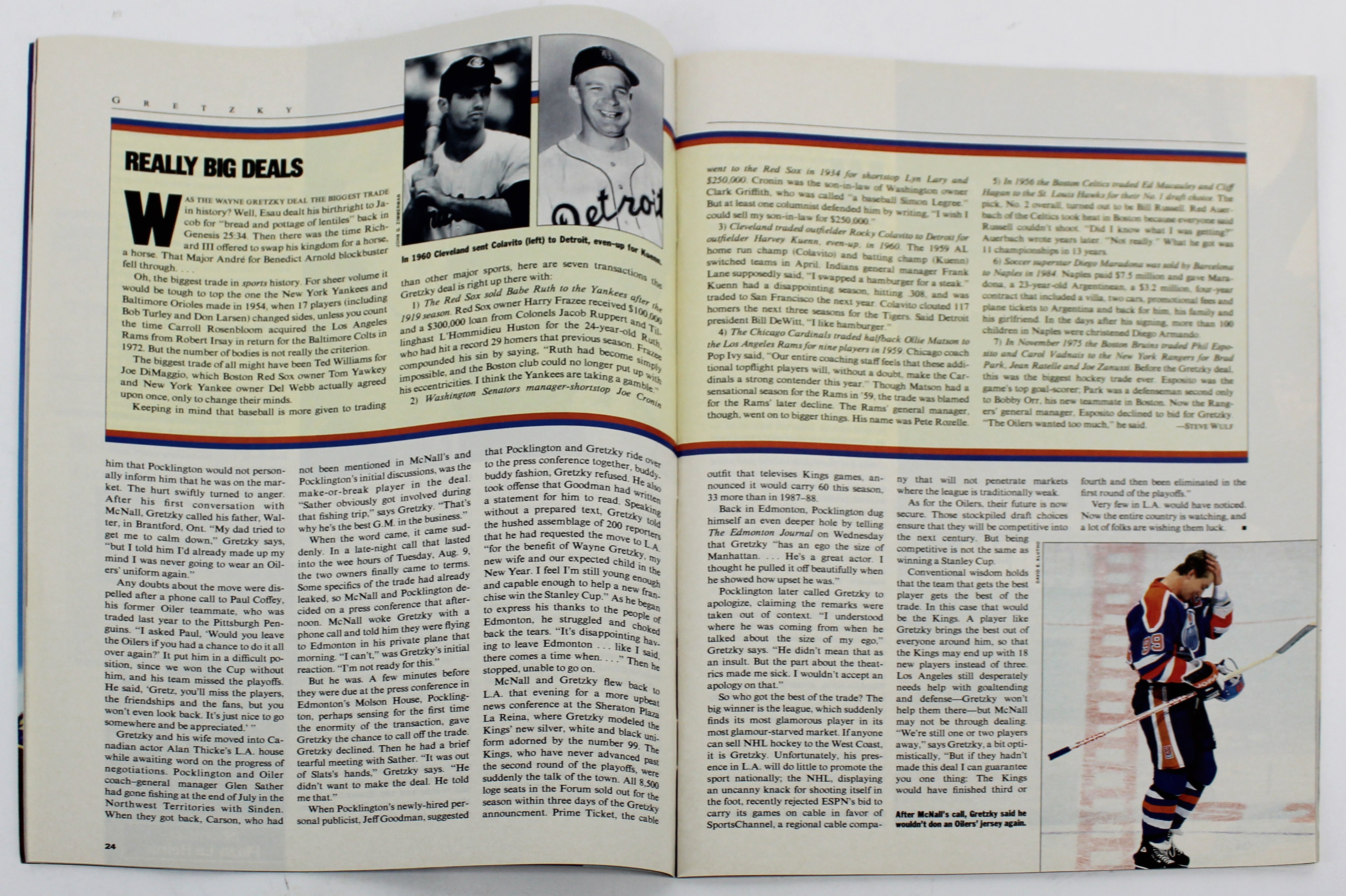Lakers Magic Johnson Signed 1988 Sports Illustrated Magazine BAS #MJ07995
