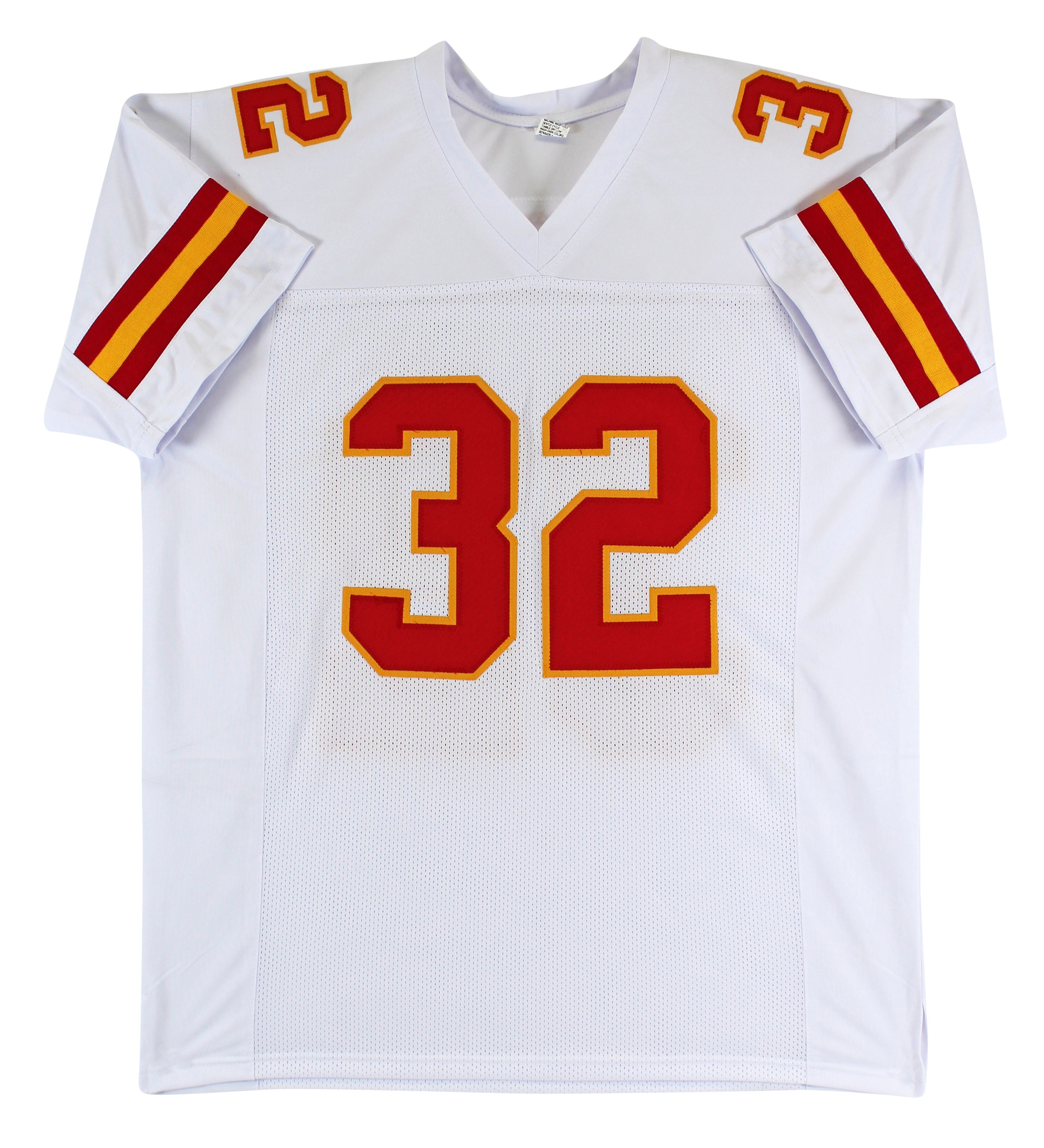 Tyrann Mathieu Authentic Signed White Pro Style Jersey Autographed BAS Witnessed