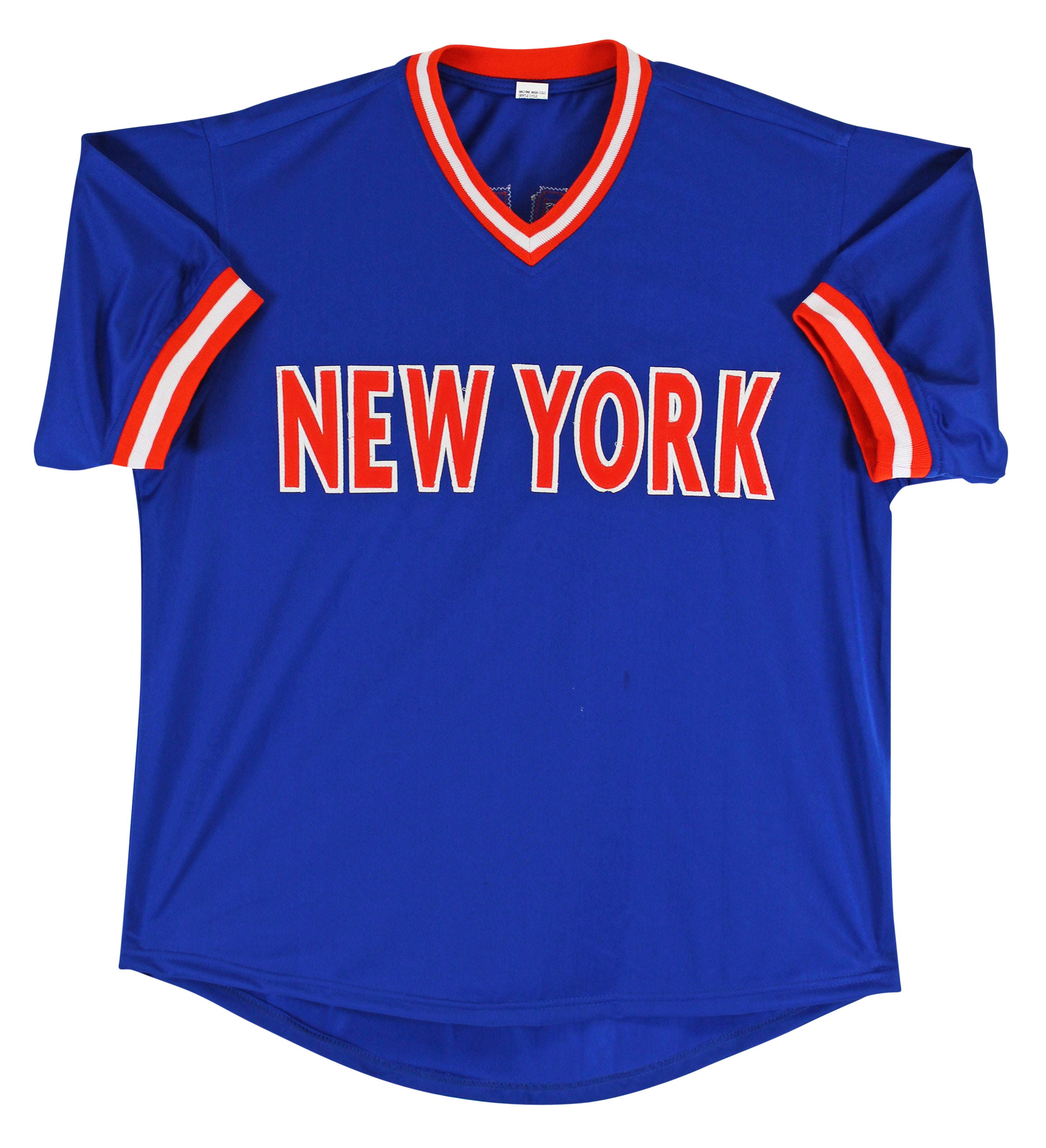 Mets Doc Gooden Authentic Signed Blue Jersey Autographed JSA Witness