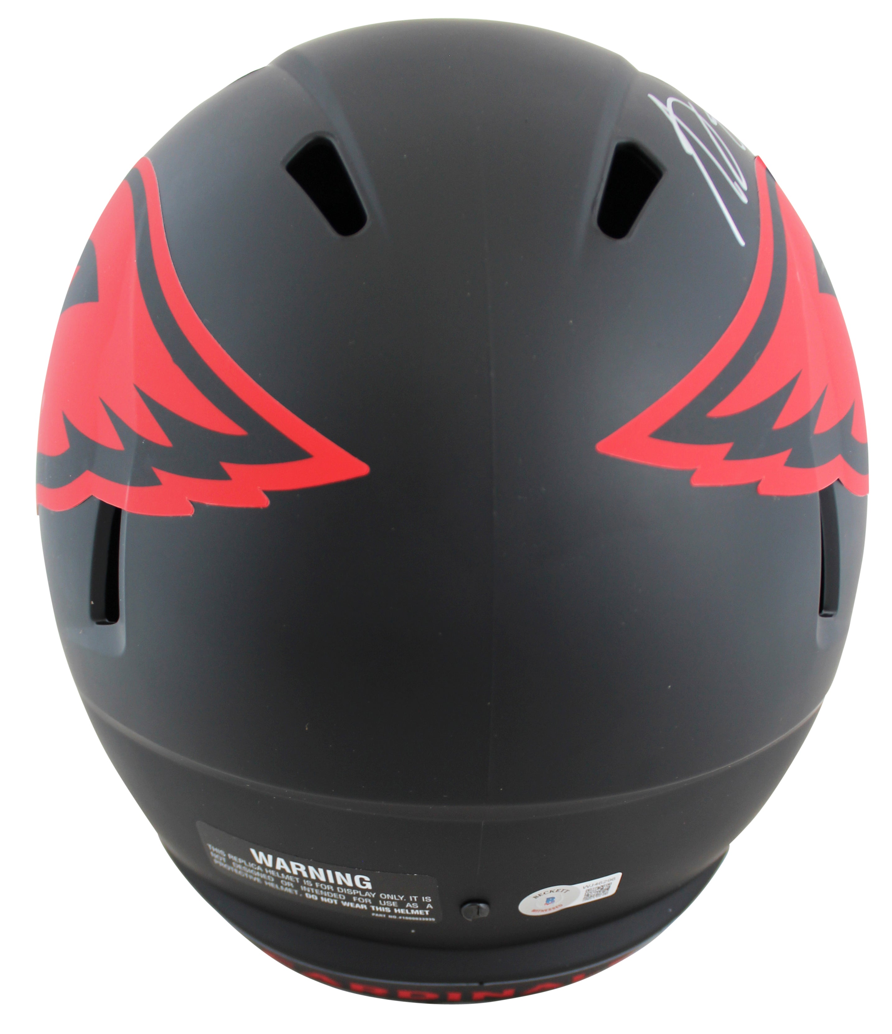 Cardinals A.J. Green Signed Eclipse Full Size Speed Rep Helmet BAS Witnessed