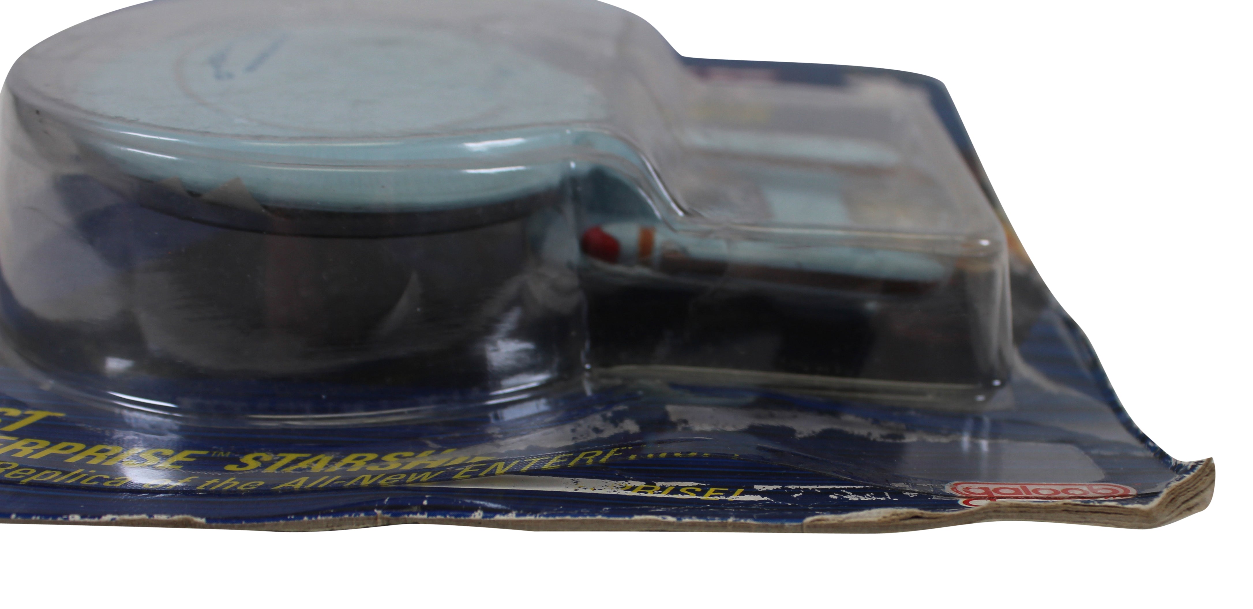 1988 Galoob U.S.S. Enterprise Starship Die-Cast Metal Replica Un-signed