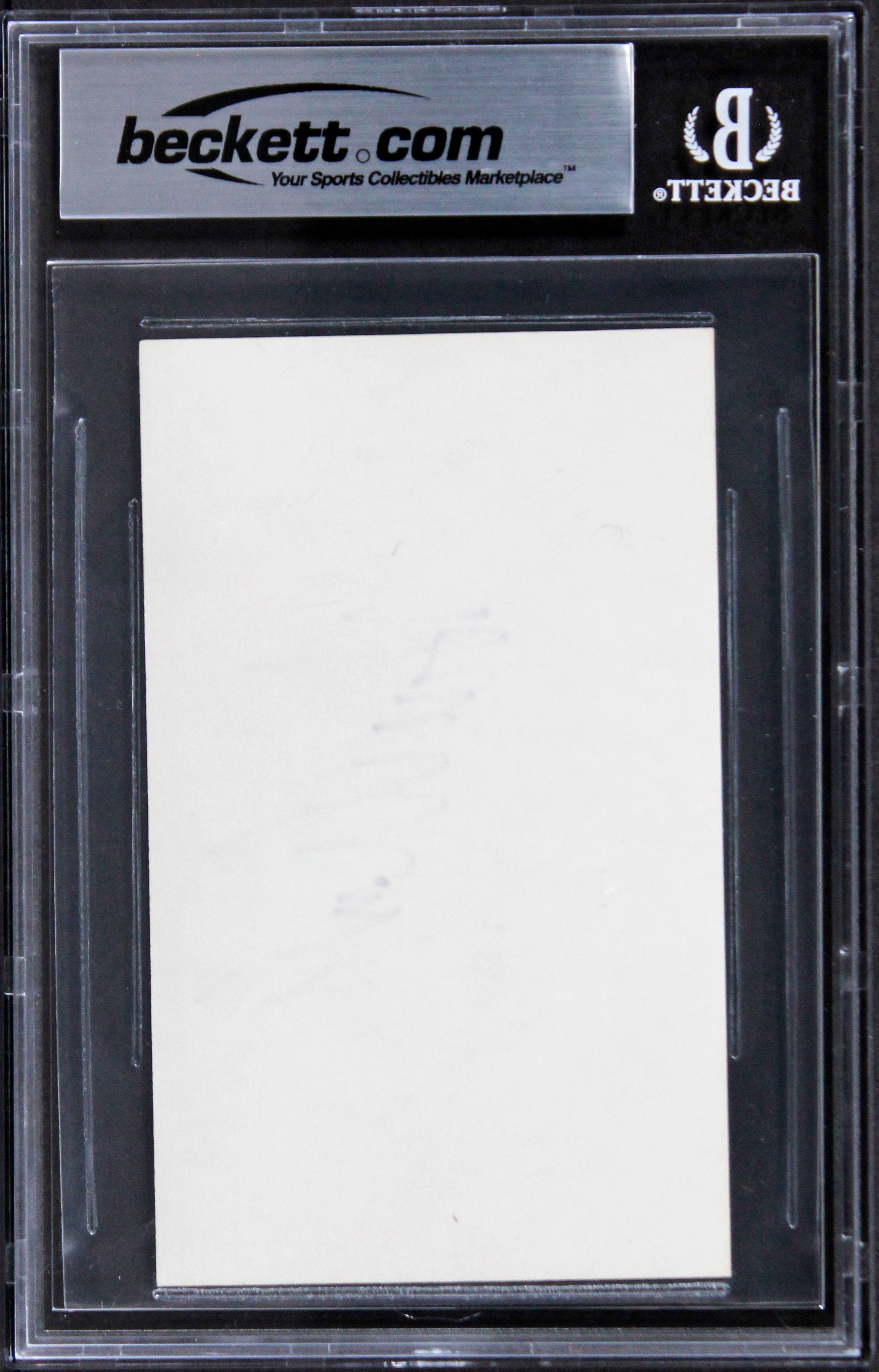 David Crosby The Birds Authentic Signed Index Card Autographed BAS Slabbed
