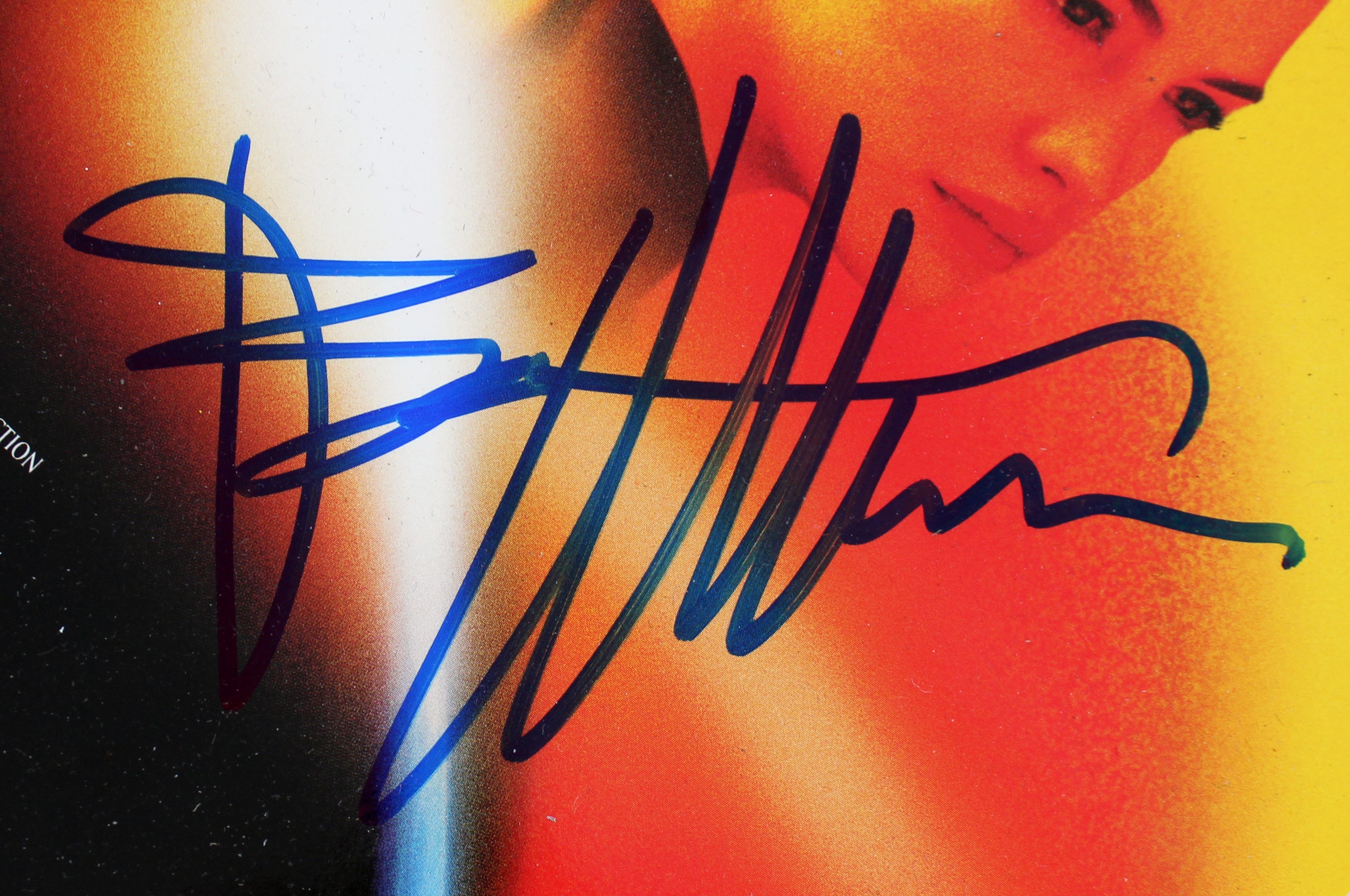 Bruce Willis Armageddon Authentic Signed Laserdisc Cover w/out Disc BAS #BF88177