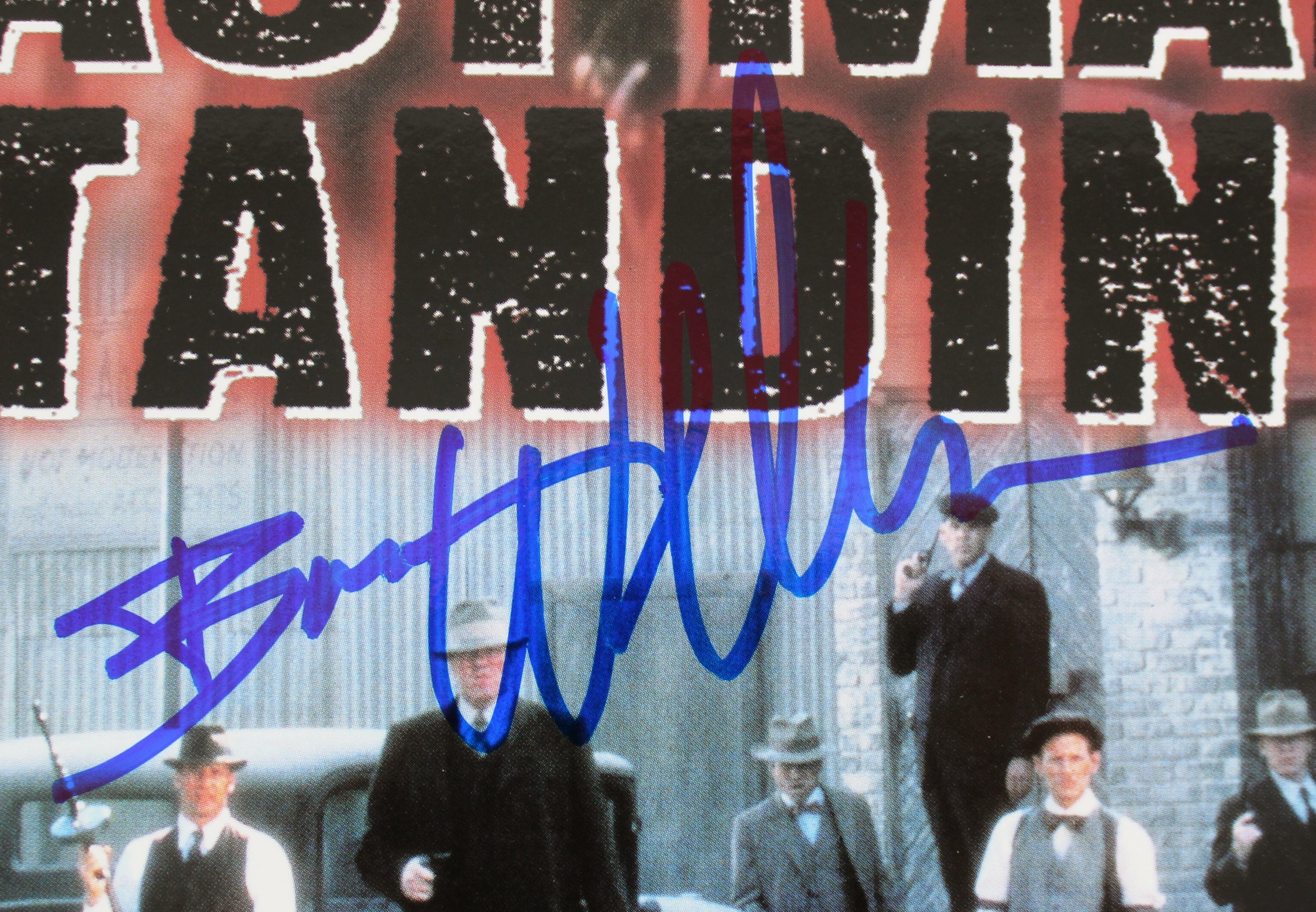 Bruce Willis Last Man Standing Authentic Signed Laserdisc Cover BAS #BF88176