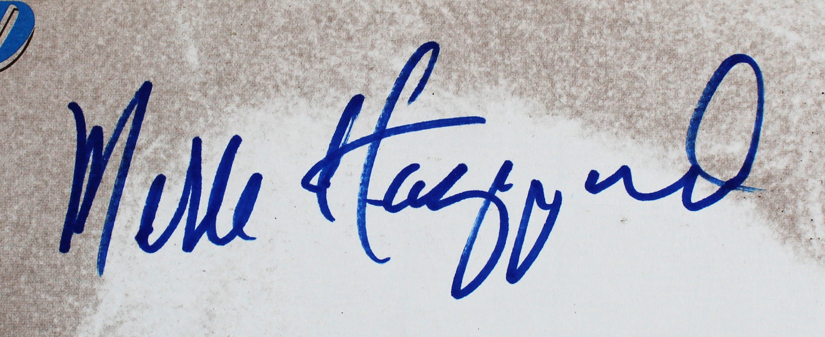 Merle Haggard Authentic Signed HAG Album Cover Autographed BAS #BF88170