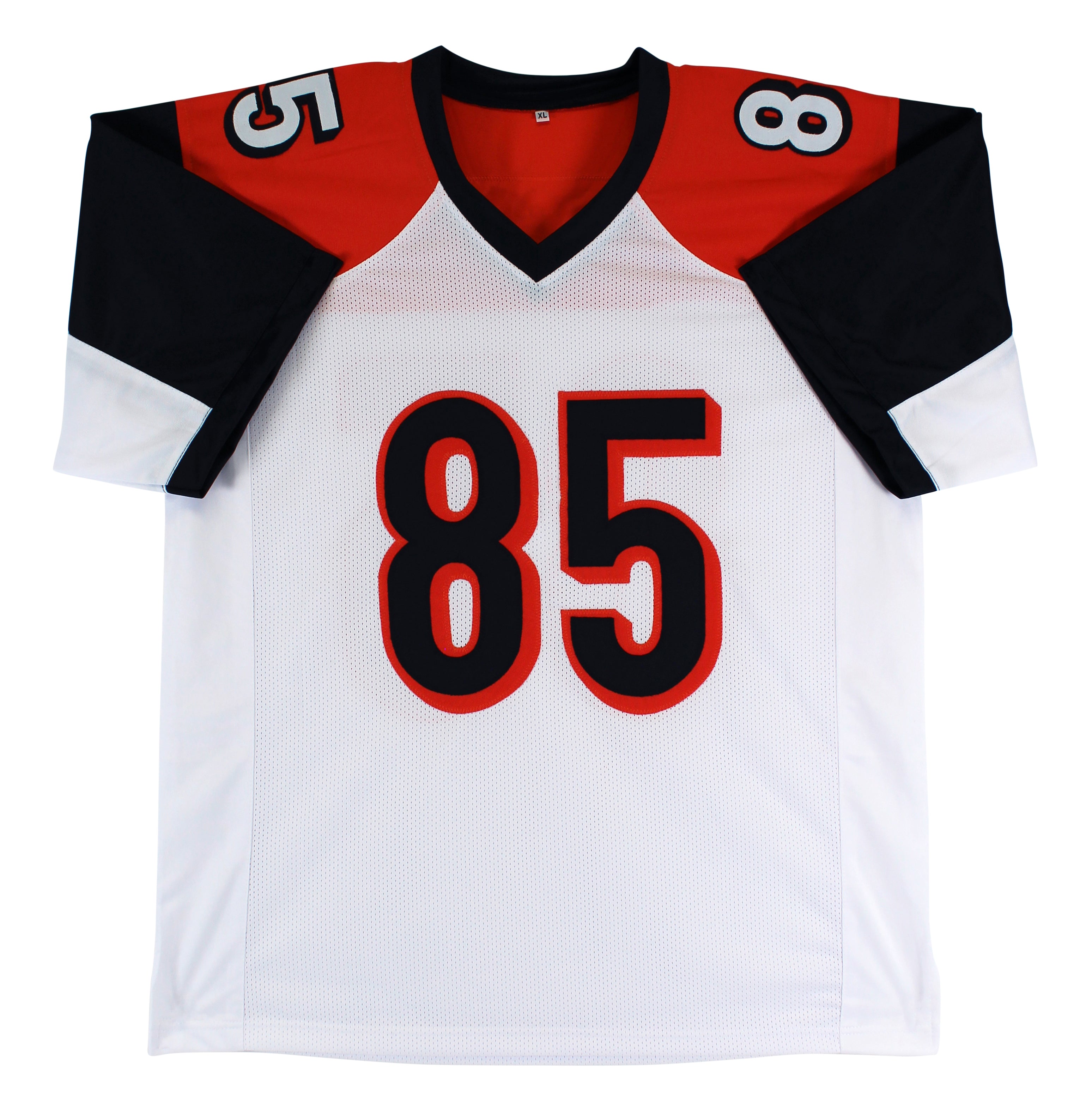 Tee Higgins Authentic Signed White Pro Style Jersey Autographed BAS Witnessed