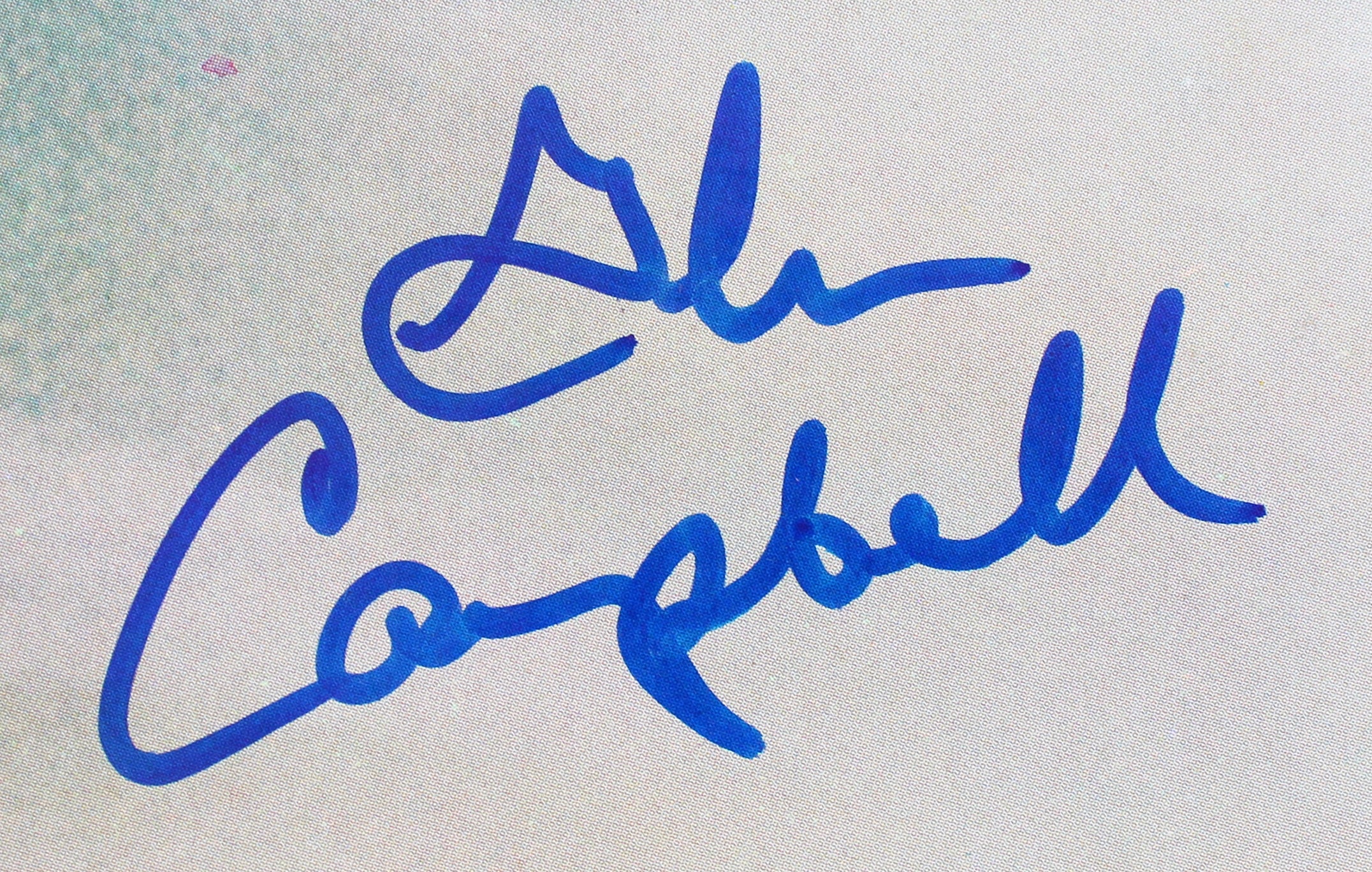 Glen Campbell Authentic Signed Galveston Album Cover Autographed BAS #BF88109
