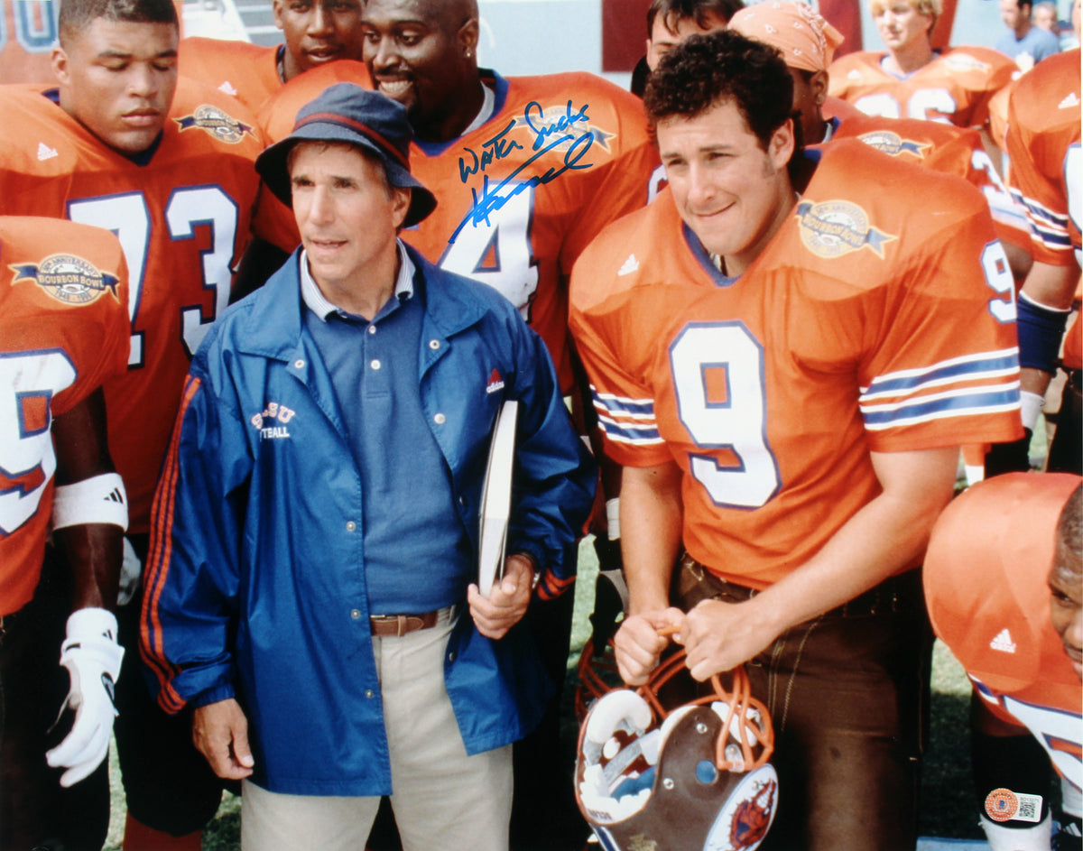 Henry Winkler The Waterboy Water Sucks Authentic Signed 16x20 Photo BAS #BD13271