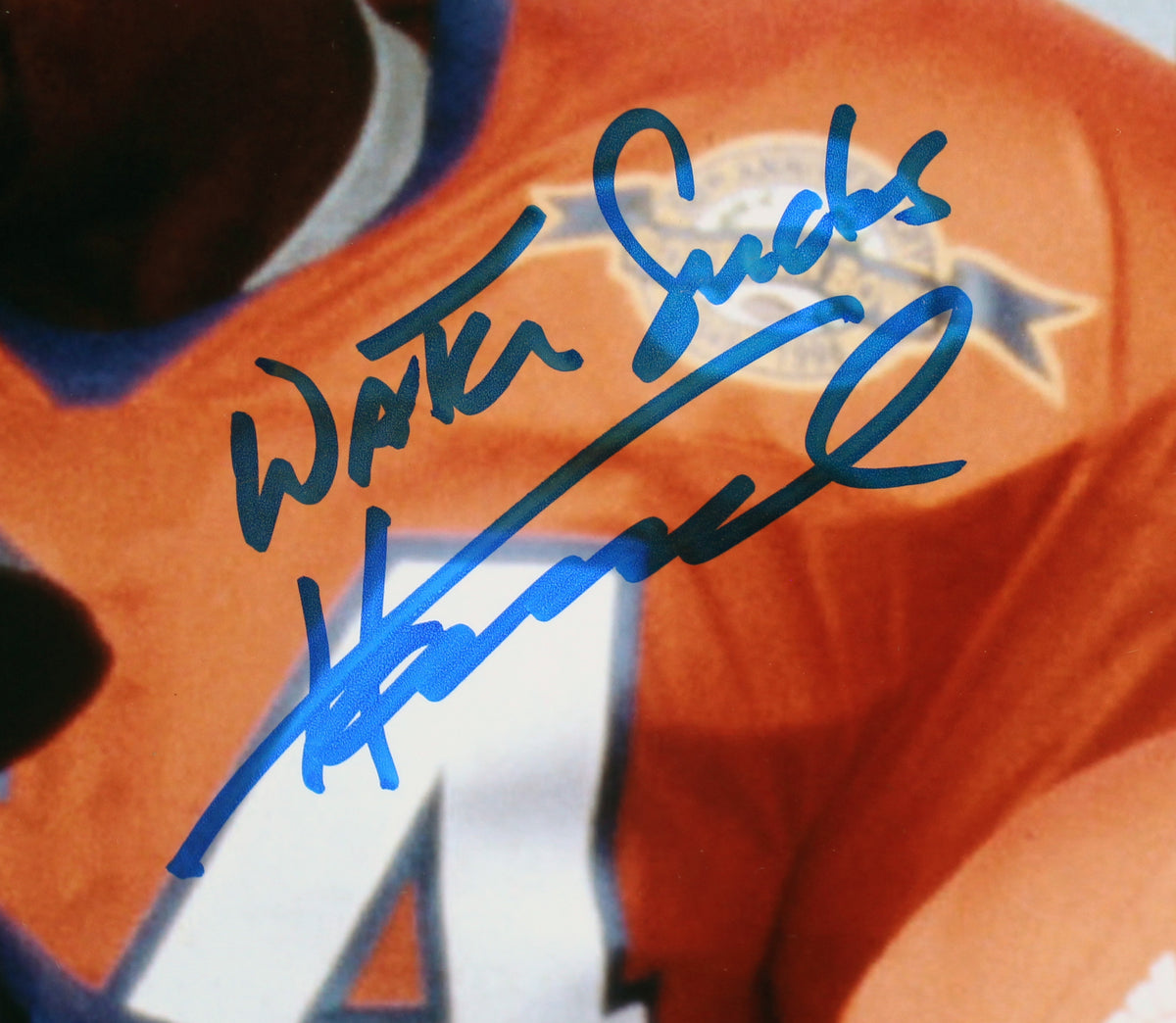Henry Winkler The Waterboy Water Sucks Authentic Signed 16x20 Photo BAS #BD13271