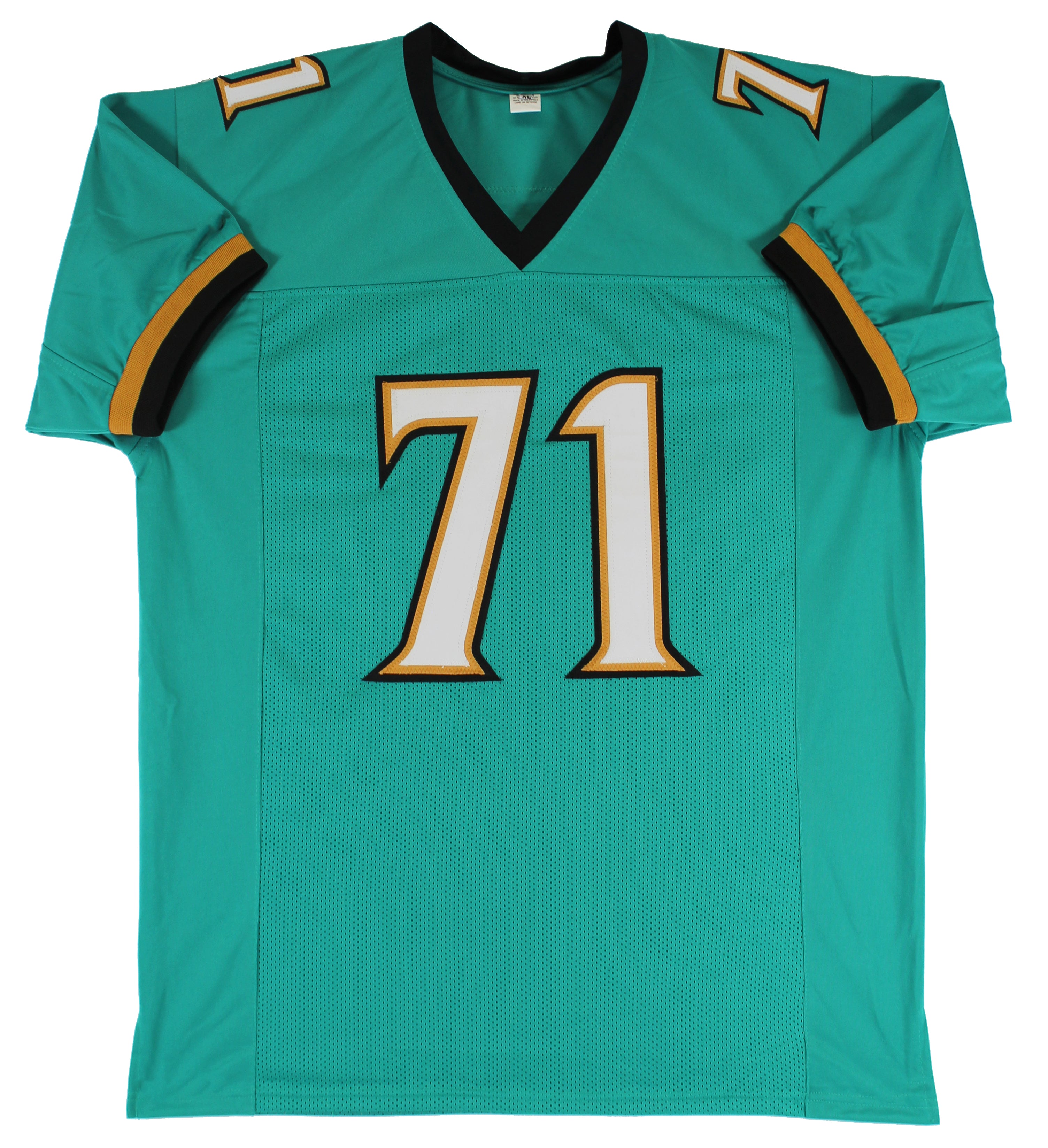 Tony Boselli "1990's All Decade Team" Authentic Signed Teal Pro Style Jersey BAS